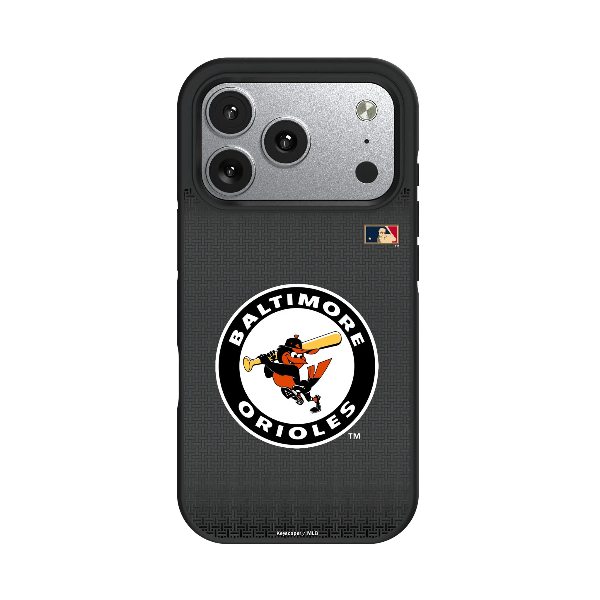 Baltimore Orioles 1966-1969 - Cooperstown Collection Linen iPhone Bump Phone Case for Apple iPhone#Device_iPhone 17 Pro