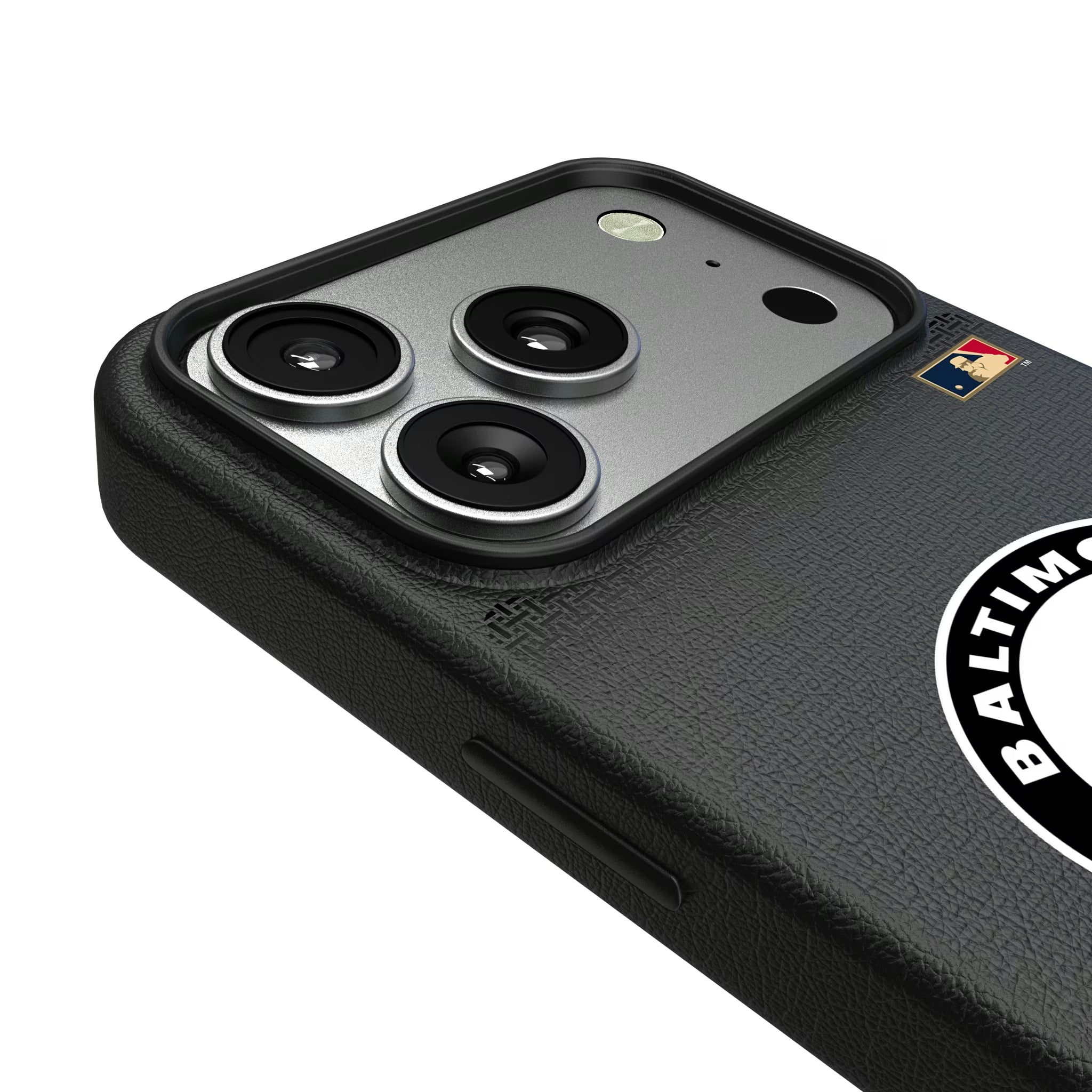 Baltimore Orioles 1966-1969 - Cooperstown Collection Linen iPhone MagSafe Compatible Phone Case for Apple iPhone - Detail#Device_iPhone 17 Pro