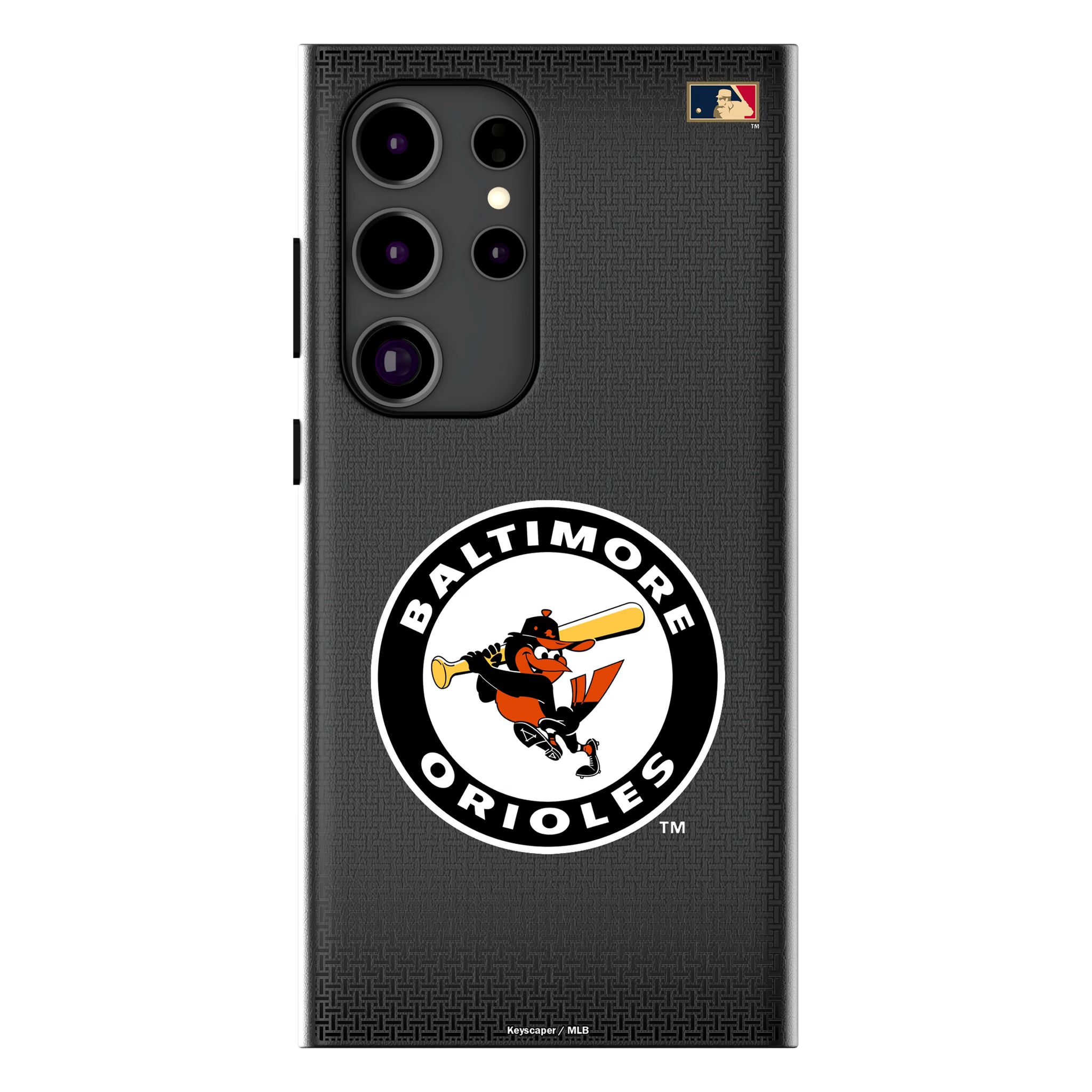 Baltimore Orioles 1966-1969 - Cooperstown Collection Linen Galaxy MagSafe Compatible Phone Case for Samsung Galaxy