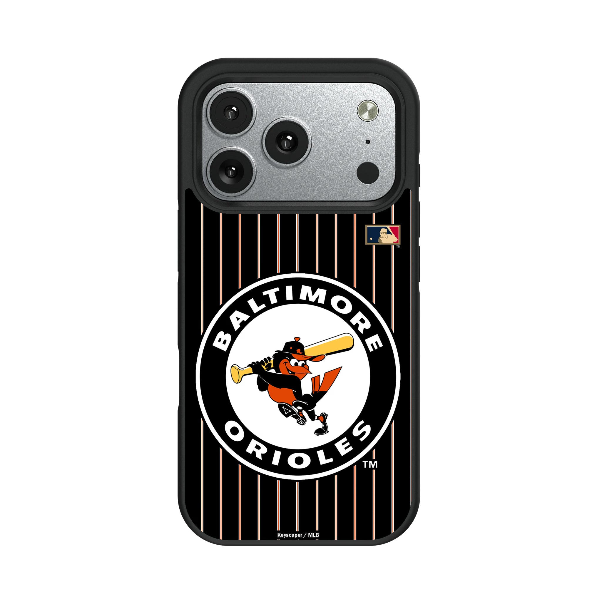 Baltimore Orioles 1966-1969 - Cooperstown Collection Pinstripe iPhone Bump Phone Case for Apple iPhone#Device_iPhone 17 Pro