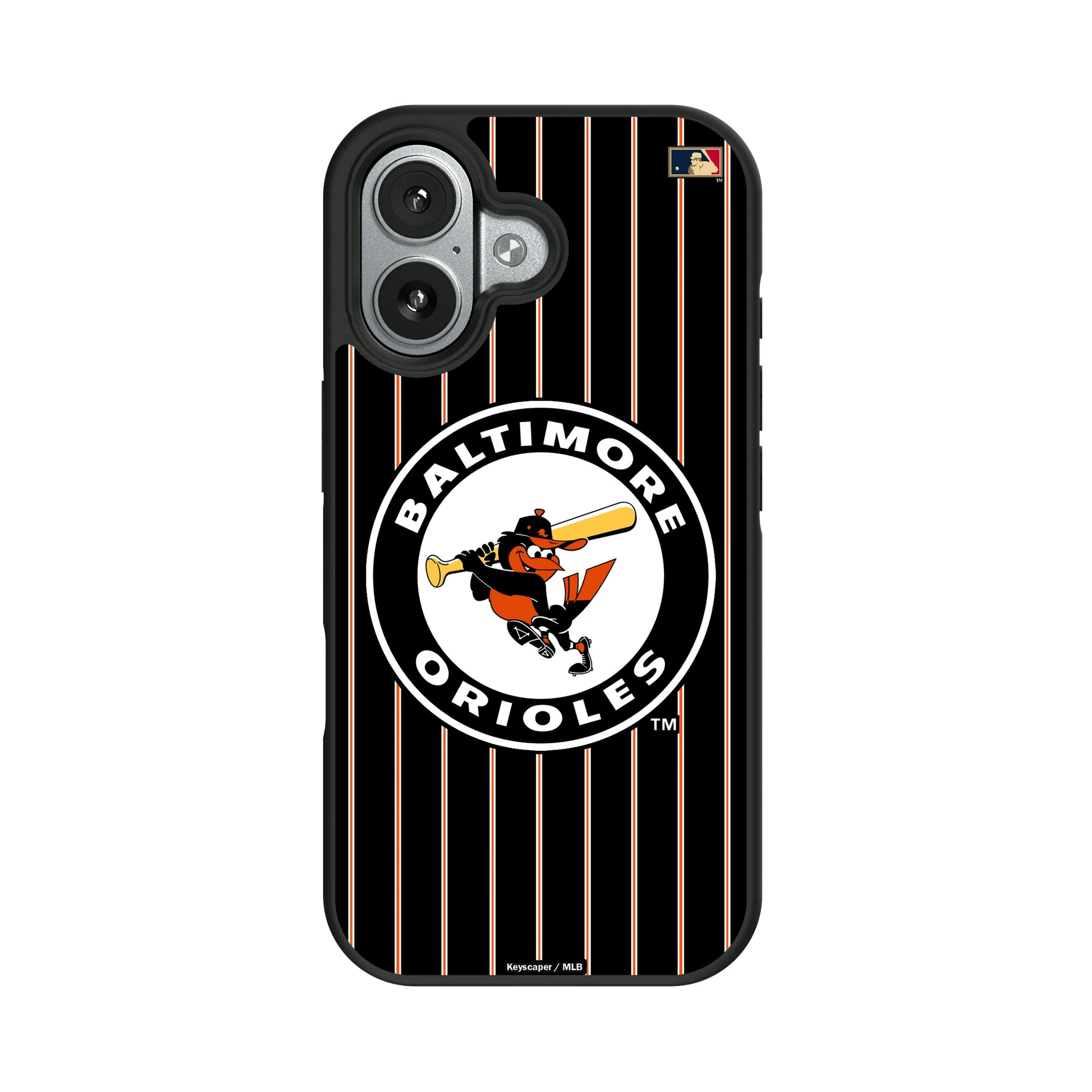 Baltimore Orioles 1966-1969 - Cooperstown Collection Pinstripe iPhone Bump Phone Case for Apple iPhone#Device_iPhone 17