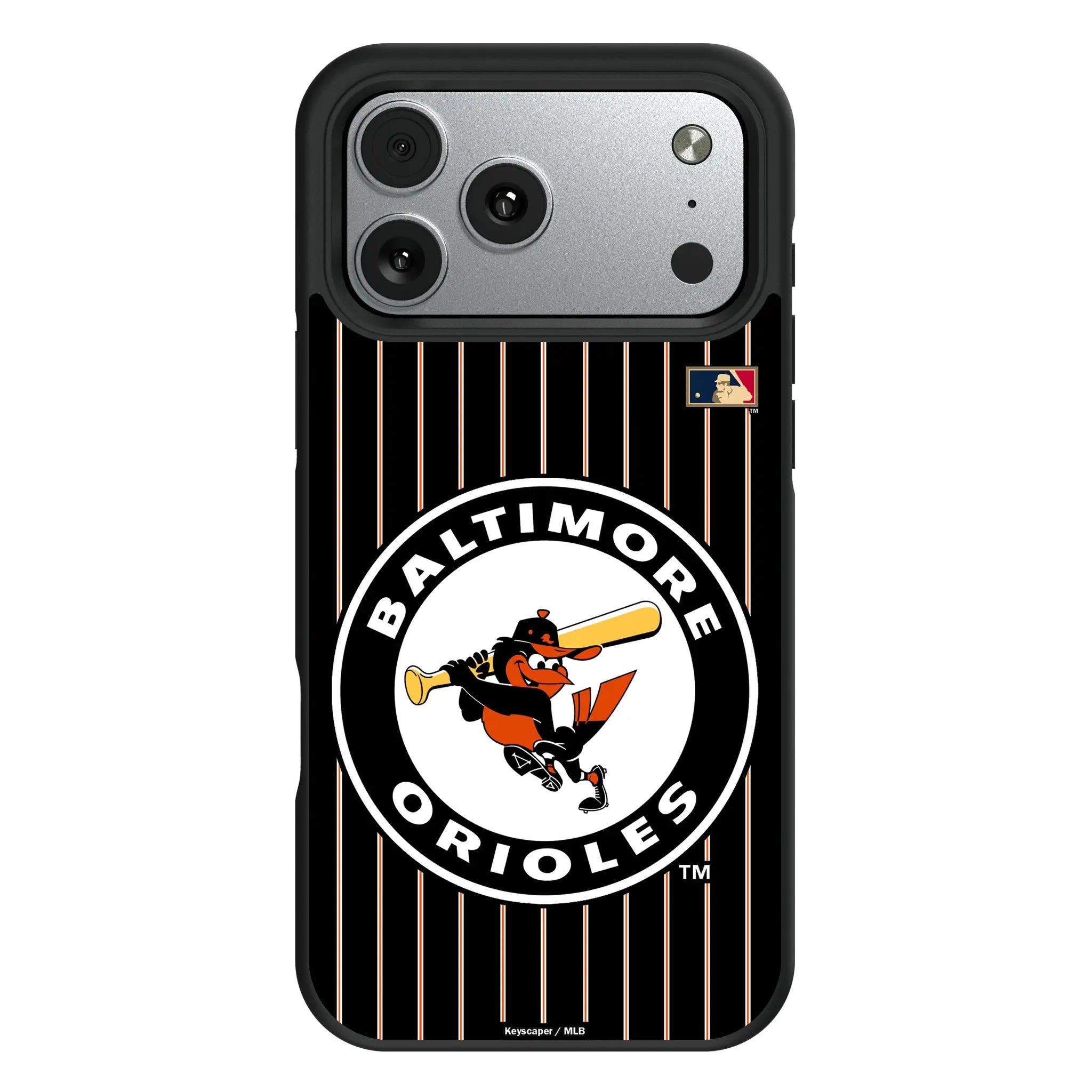 Baltimore Orioles 1966-1969 - Cooperstown Collection Pinstripe iPhone Bump Phone Case for Apple iPhone#Device_iPhone 17 Pro Max