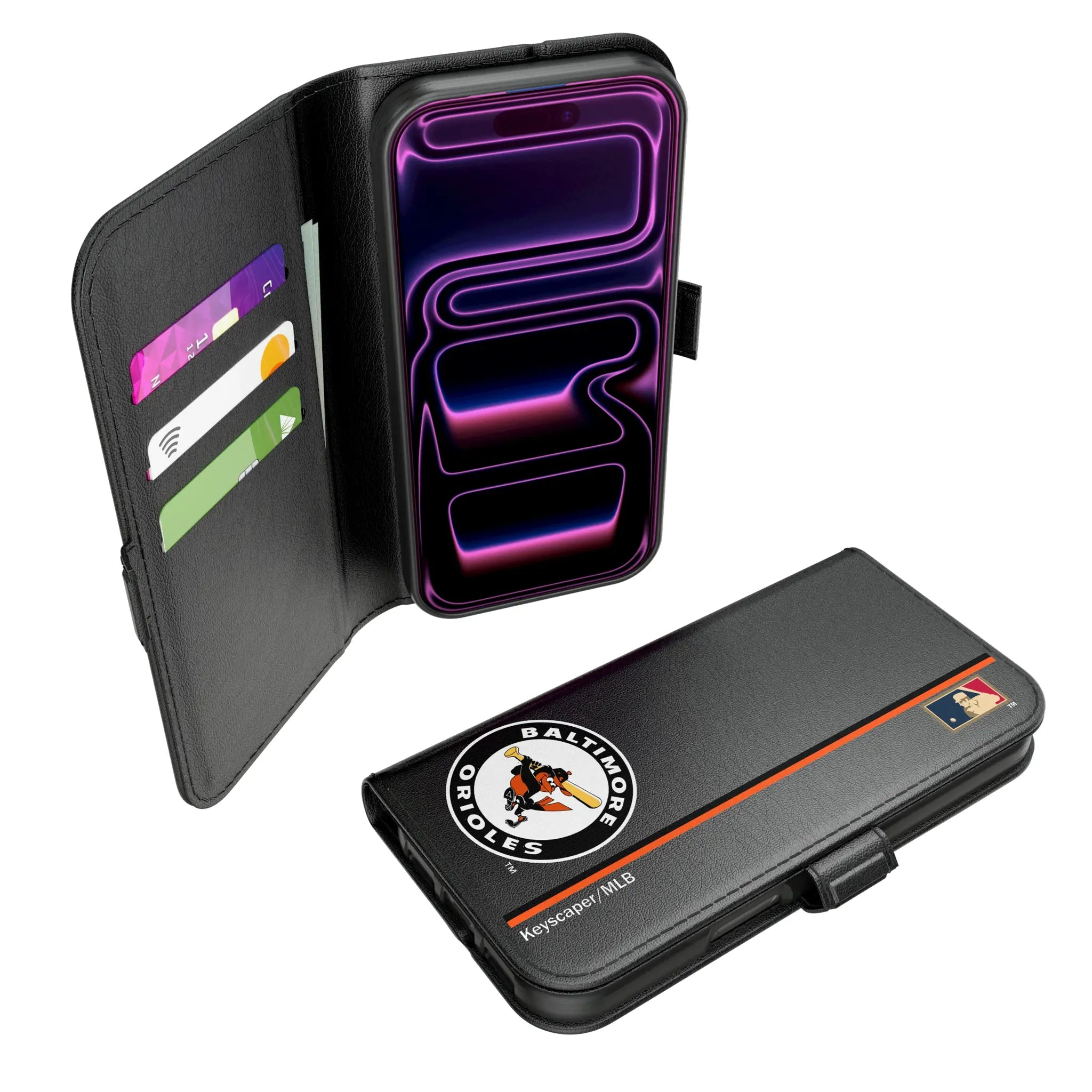 Baltimore Orioles 1966-1969 - Cooperstown Collection Sidebar iPhone Folio Phone Case for Apple iPhone#Device_iPhone 17 Pro