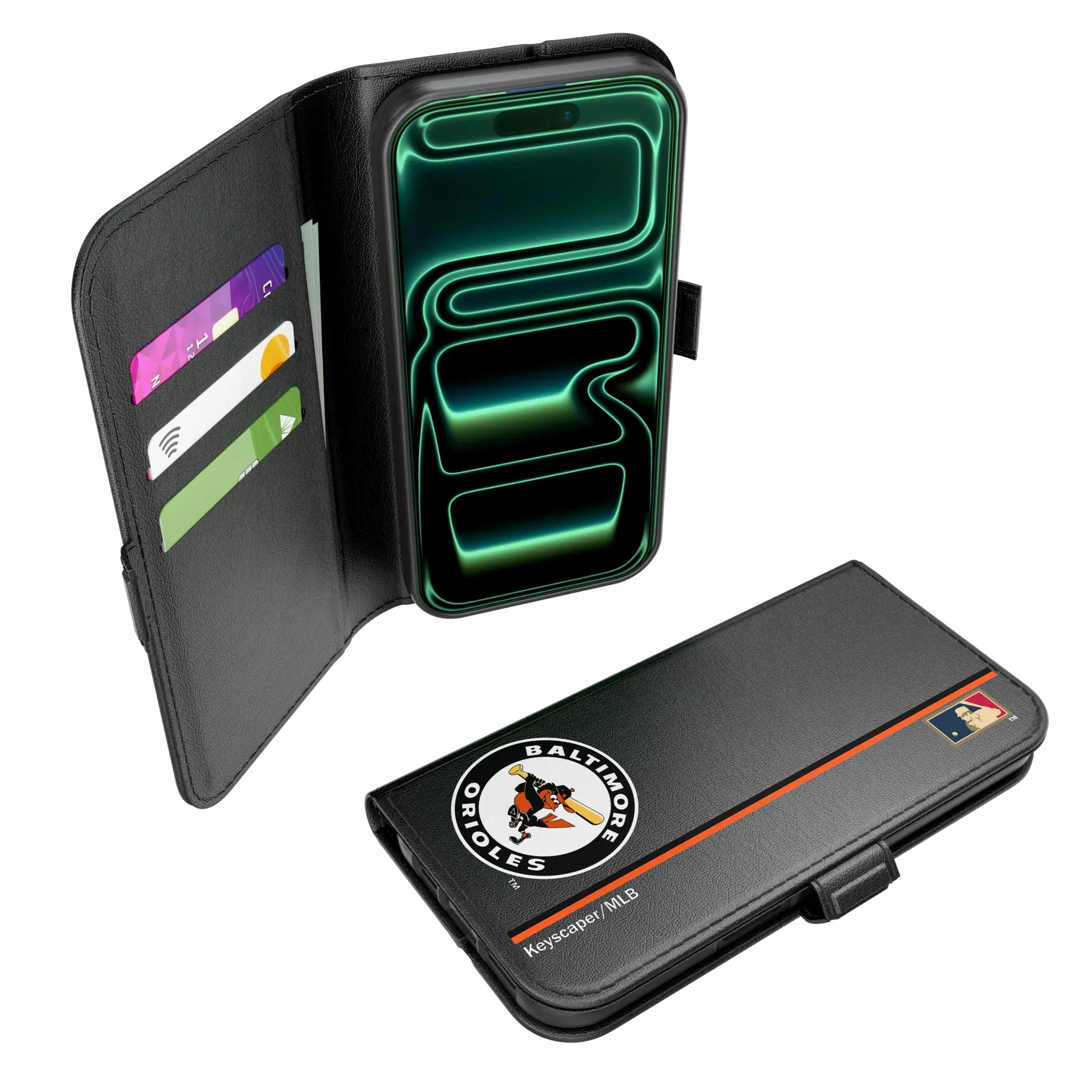 Baltimore Orioles 1966-1969 - Cooperstown Collection Sidebar iPhone Folio Phone Case for Apple iPhone#Device_iPhone 17