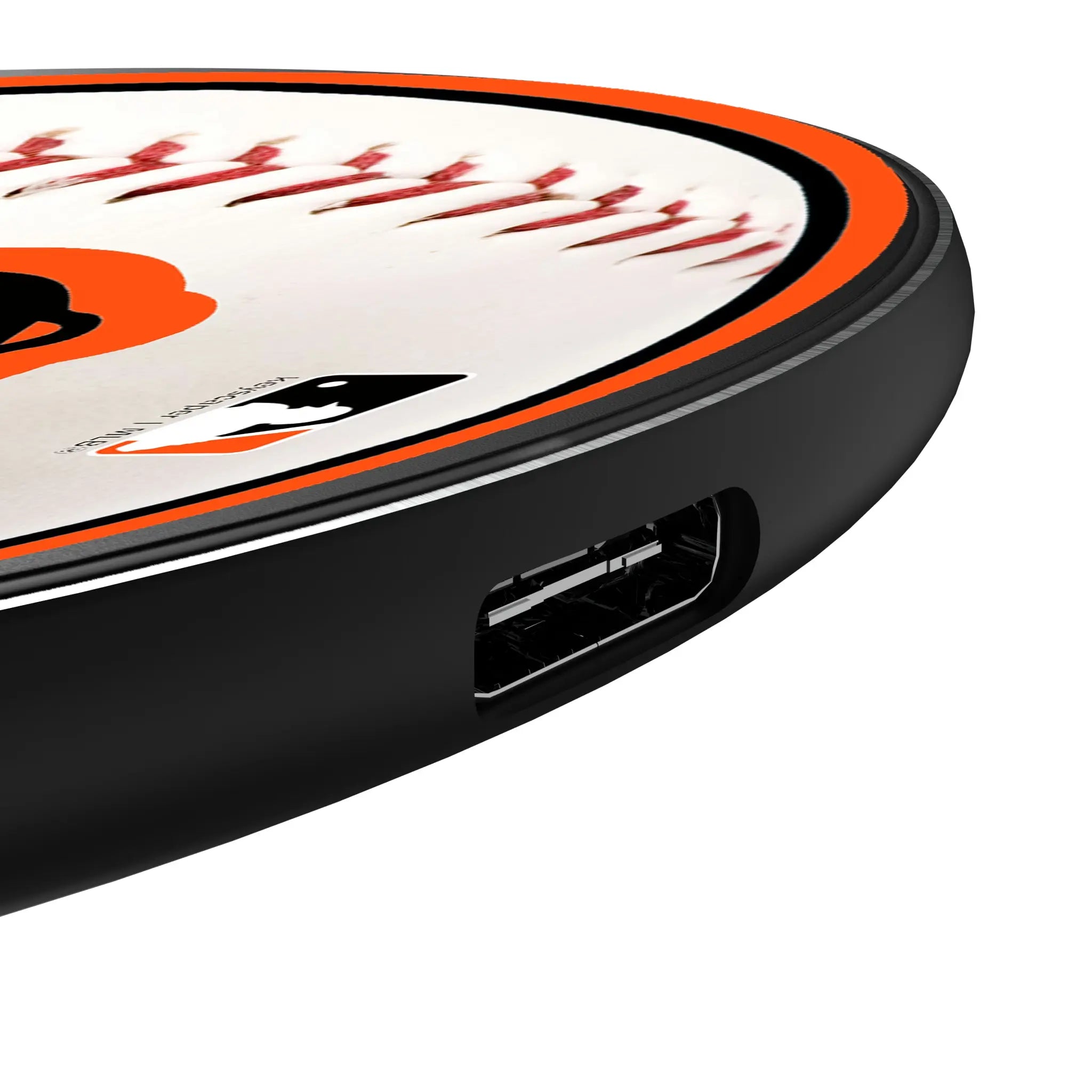 Baltimore Orioles Baseball 15-Watt Wireless Charger - Detail
