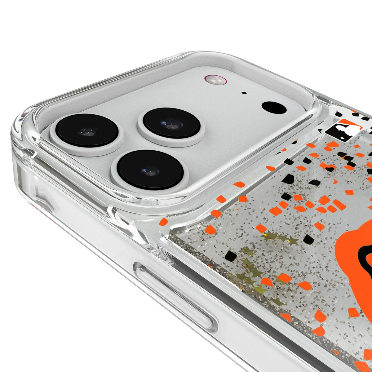 Baltimore Orioles Confetti iPhone Glitter Phone Case for Apple iPhone - Detail#Device_iPhone 18 Pro Max