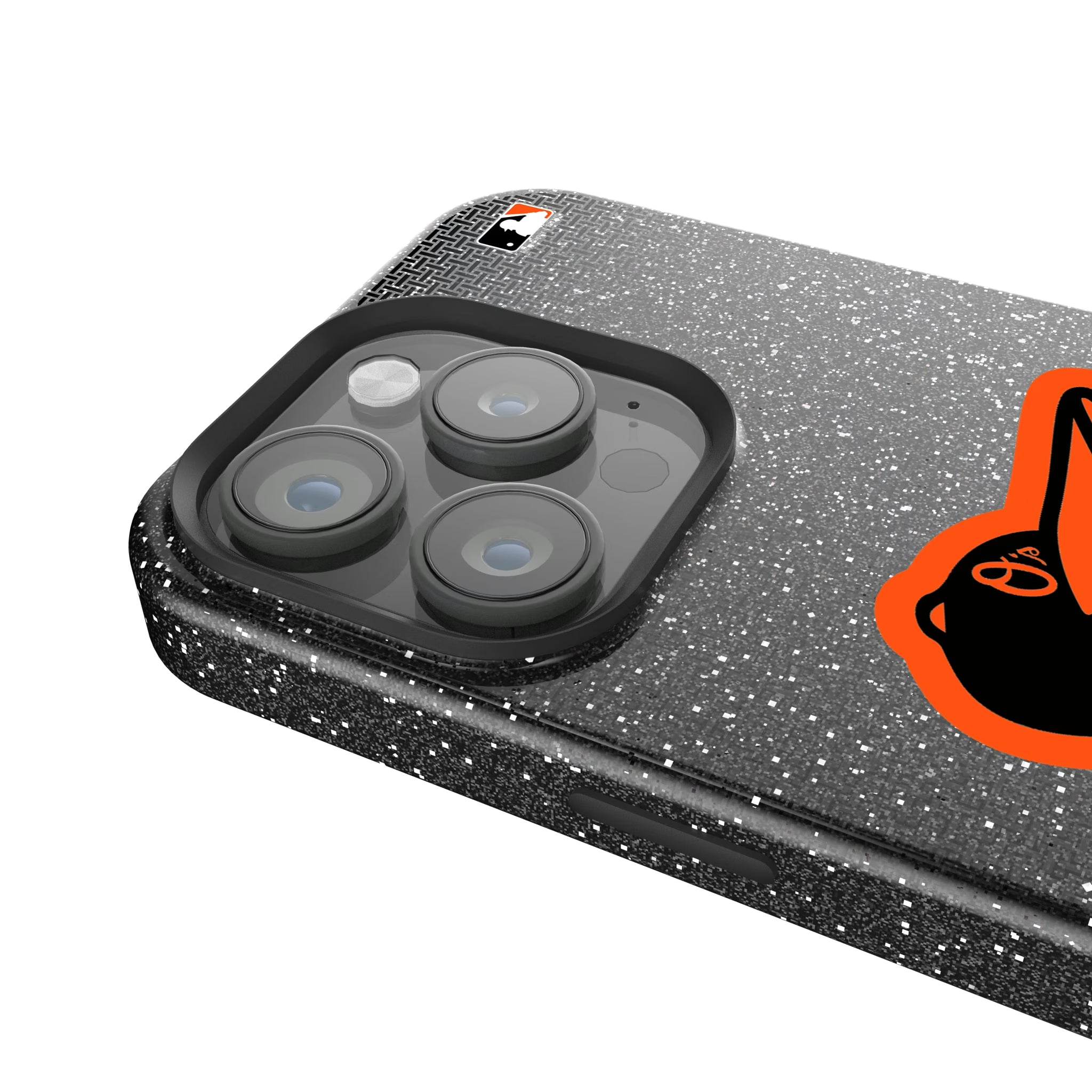 Baltimore Orioles Linen iPhone Bling Phone Case for Apple iPhone - Detail