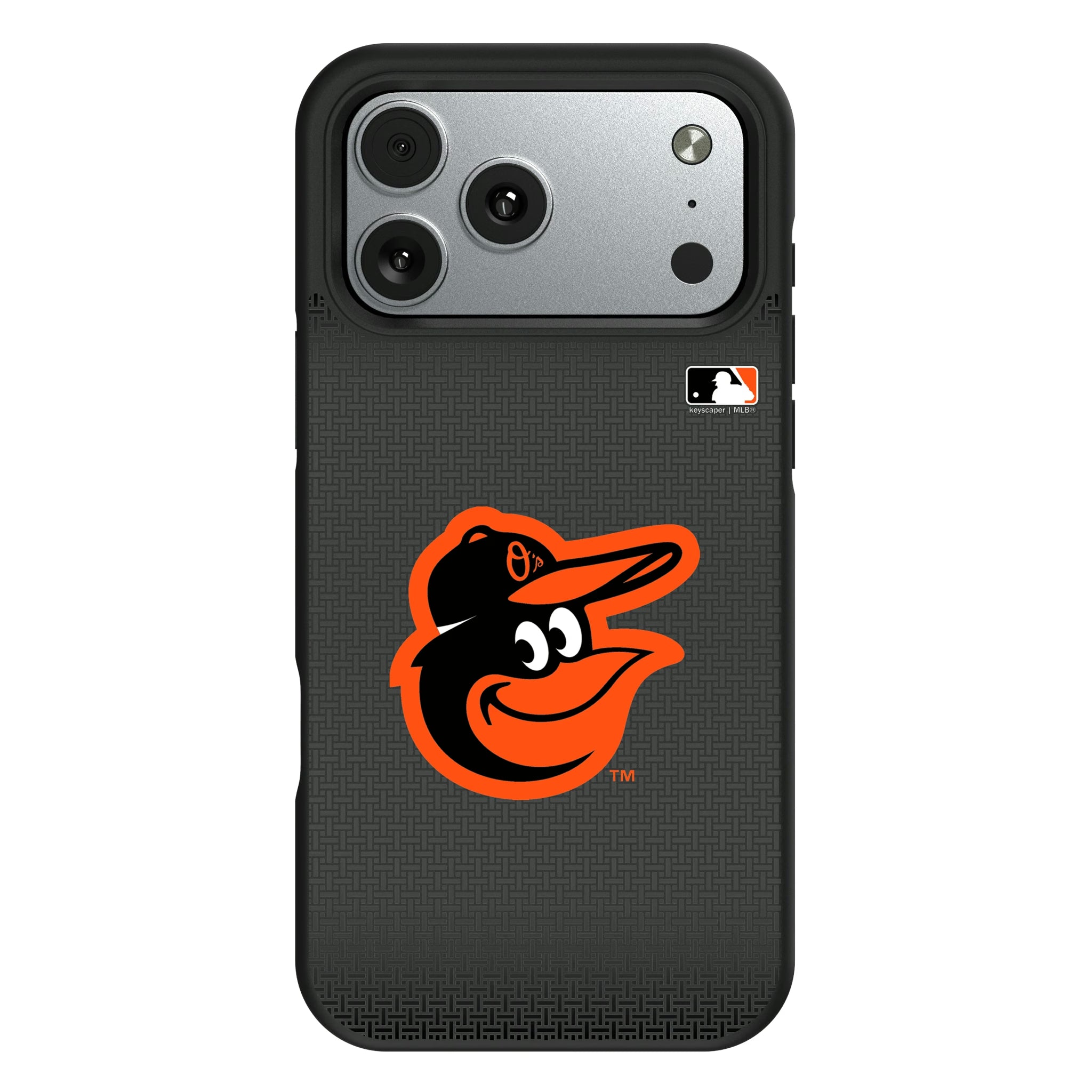 Baltimore Orioles Linen iPhone Bump Phone Case for Apple iPhone#Device_iPhone 17 Pro Max
