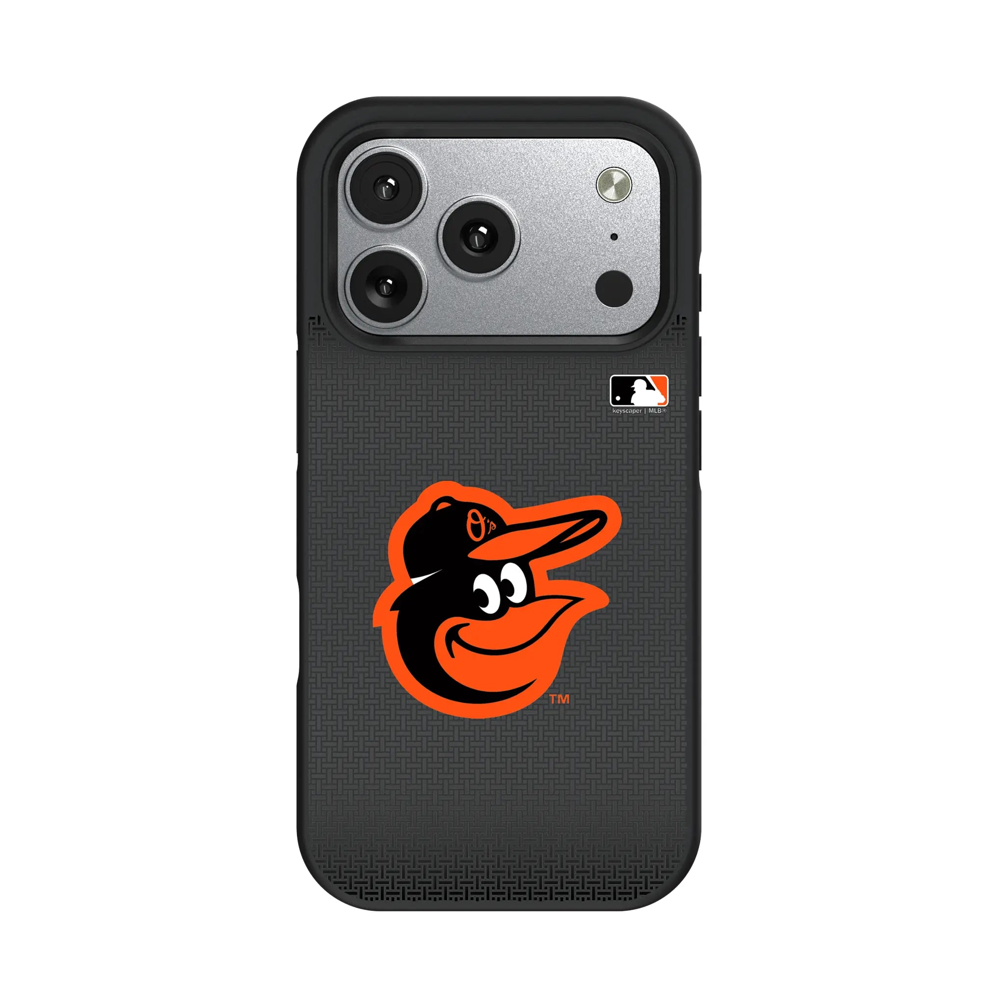 Baltimore Orioles Linen iPhone Bump Phone Case for Apple iPhone#Device_iPhone 17 Pro
