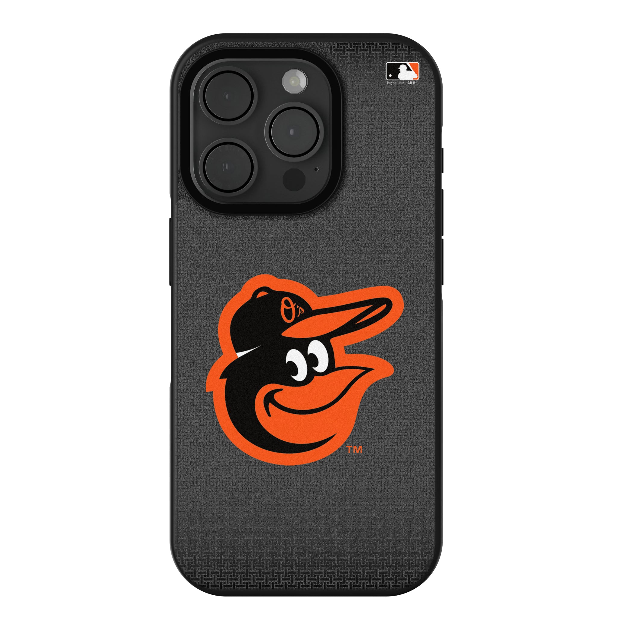 Baltimore Orioles Linen iPhone Bump Phone Case for Apple iPhone