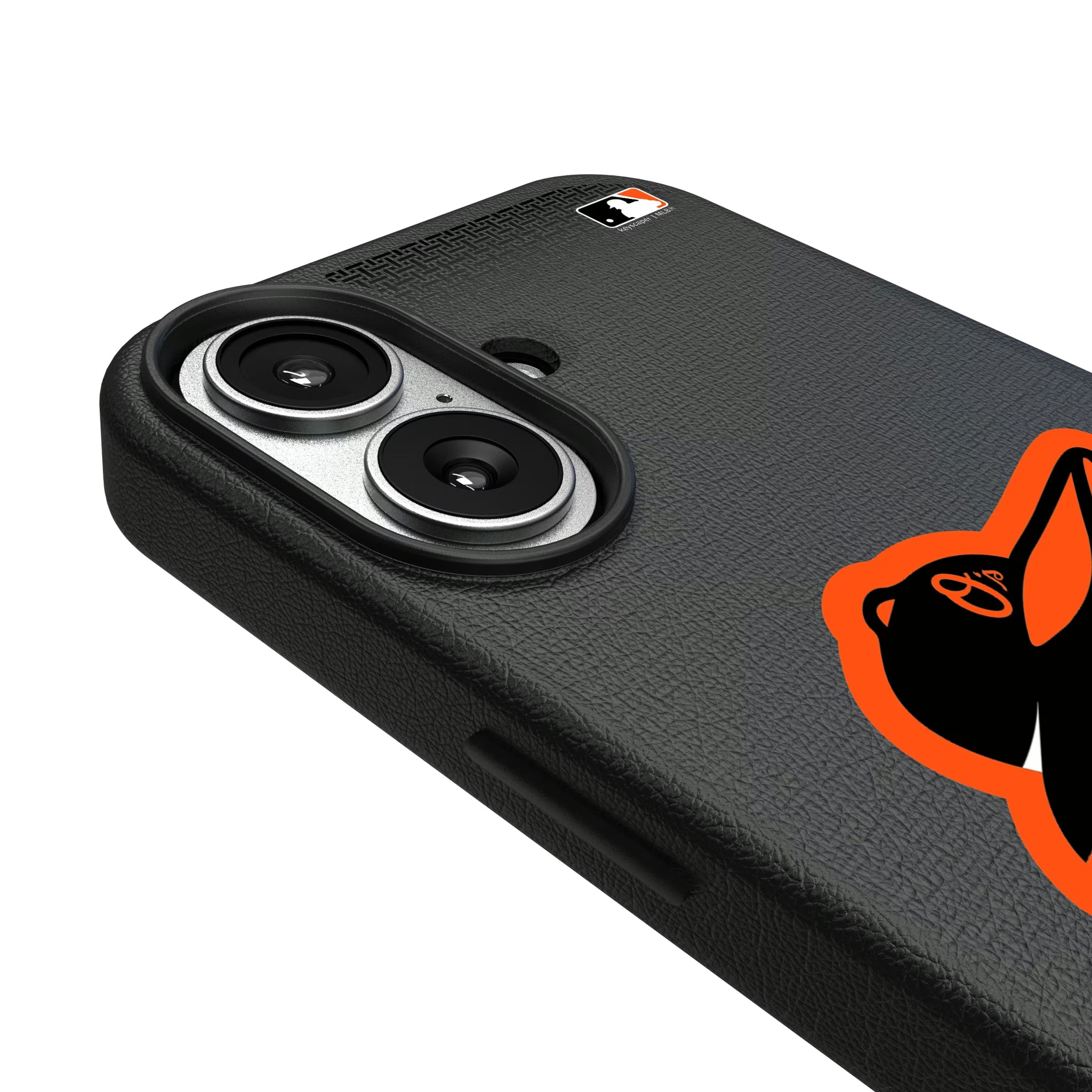 Baltimore Orioles Linen iPhone MagSafe Compatible Phone Case for Apple iPhone - Detail#Device_iPhone 17