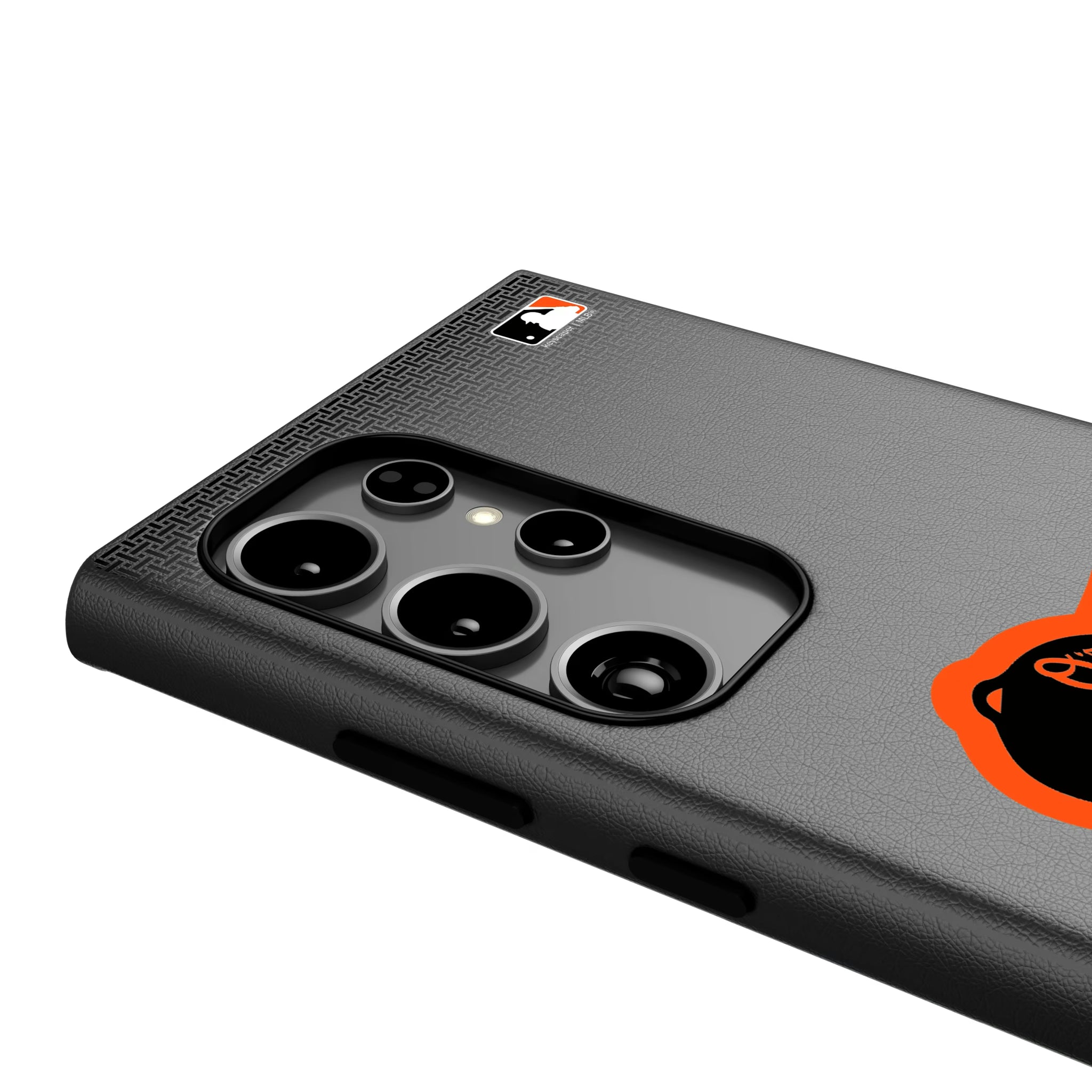 Baltimore Orioles Linen Galaxy MagSafe Compatible Phone Case for Samsung Galaxy - Detail