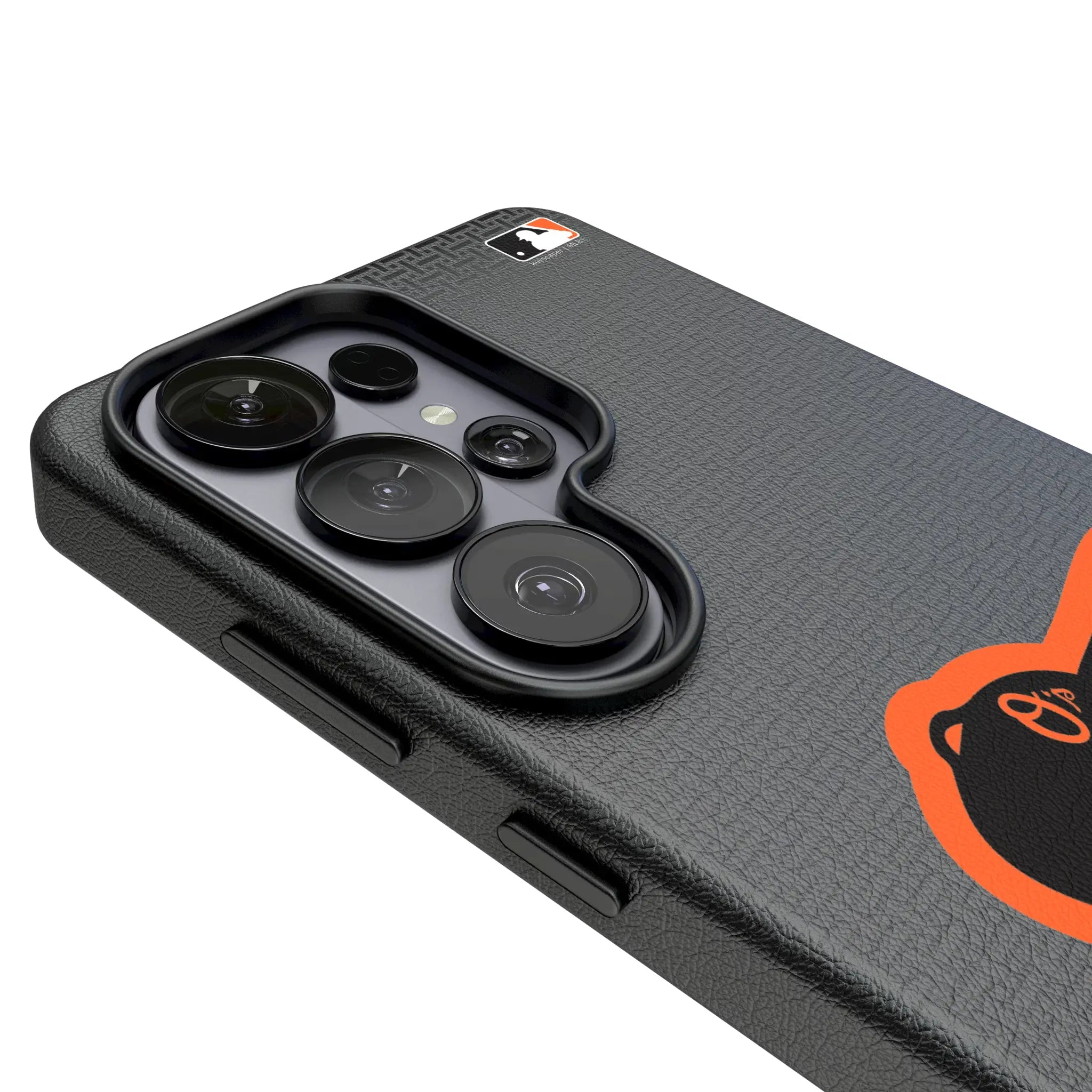 Baltimore Orioles Linen Galaxy MagSafe Compatible Phone Case for Samsung Galaxy - Detail#Device_Galaxy S26 Ultra