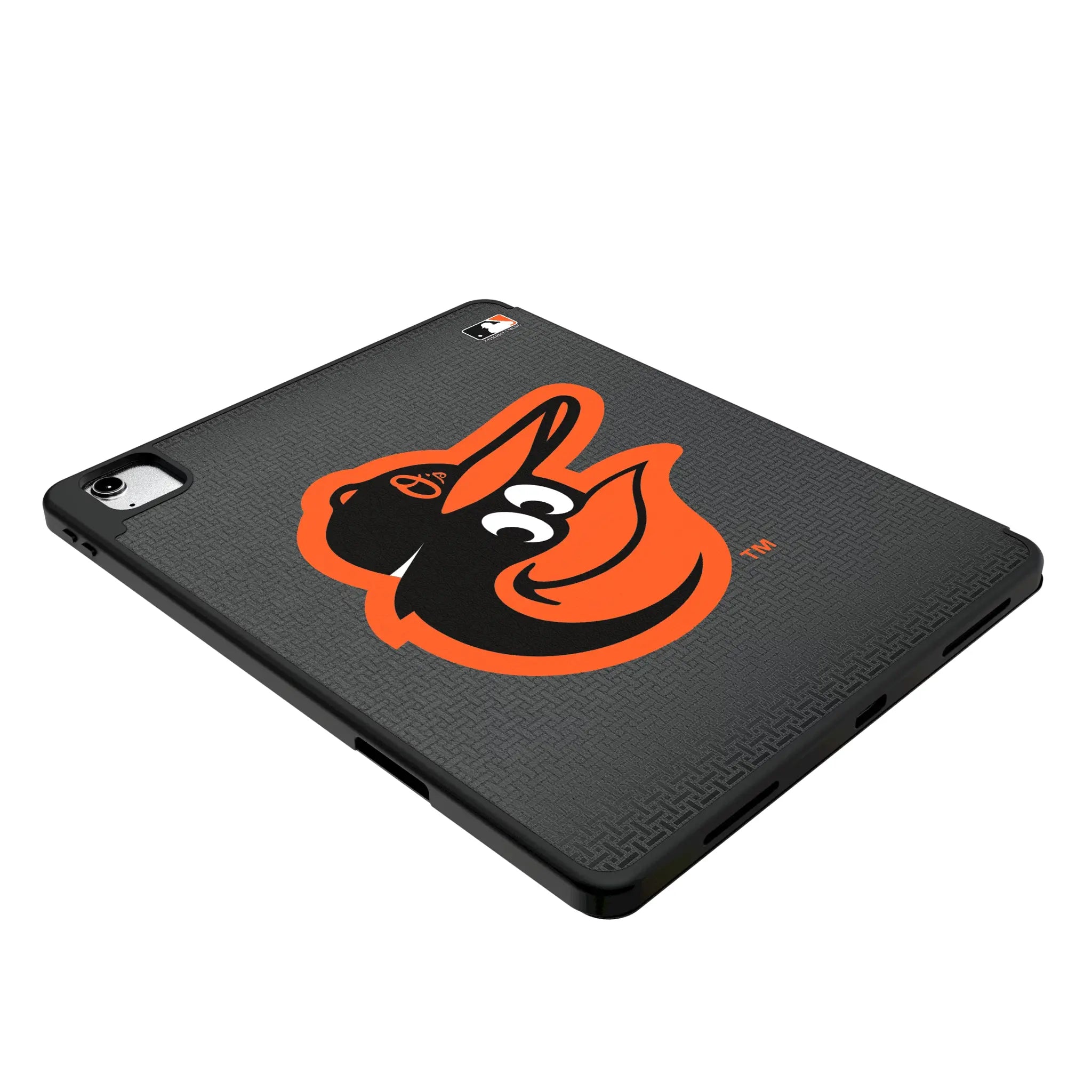Baltimore Orioles Linen iPad Tablet Case for Apple iPad - Isometric View