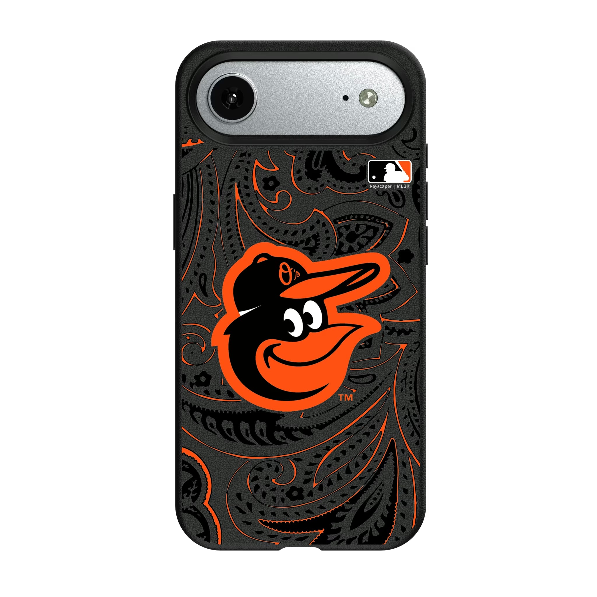 Baltimore Orioles Paisley iPhone MagSafe Compatible Phone Case for Apple iPhone#Device_iPhone Air