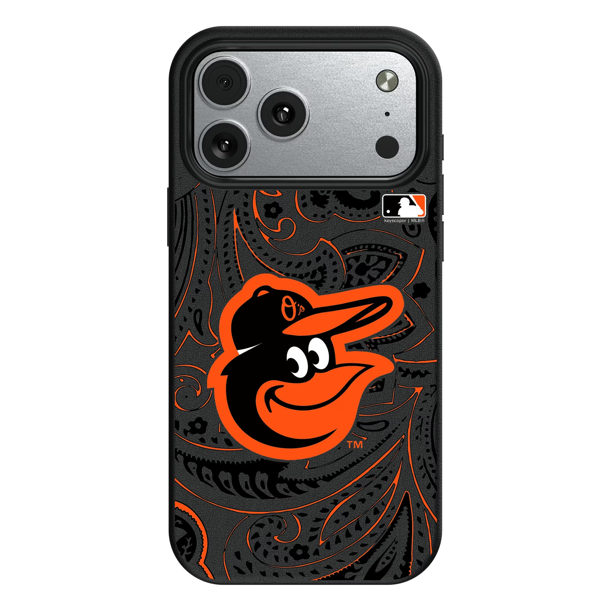 Baltimore Orioles Paisley iPhone MagSafe Compatible Phone Case for Apple iPhone#Device_iPhone 17 Pro Max