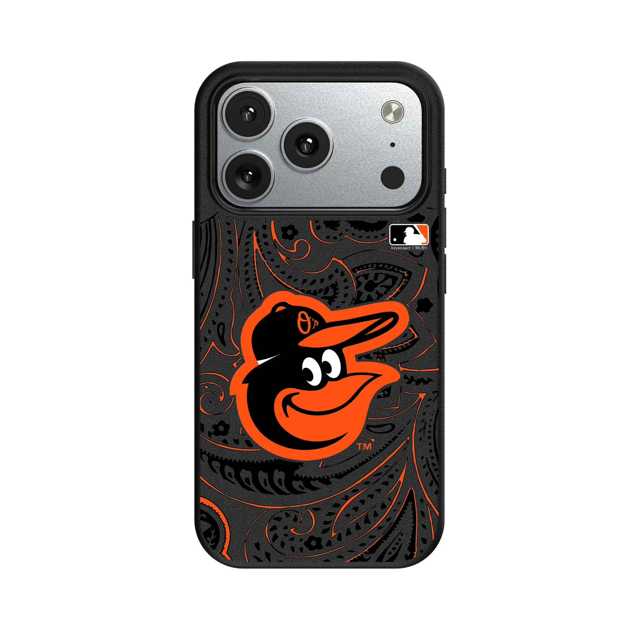 Baltimore Orioles Paisley iPhone MagSafe Compatible Phone Case for Apple iPhone#Device_iPhone 17 Pro