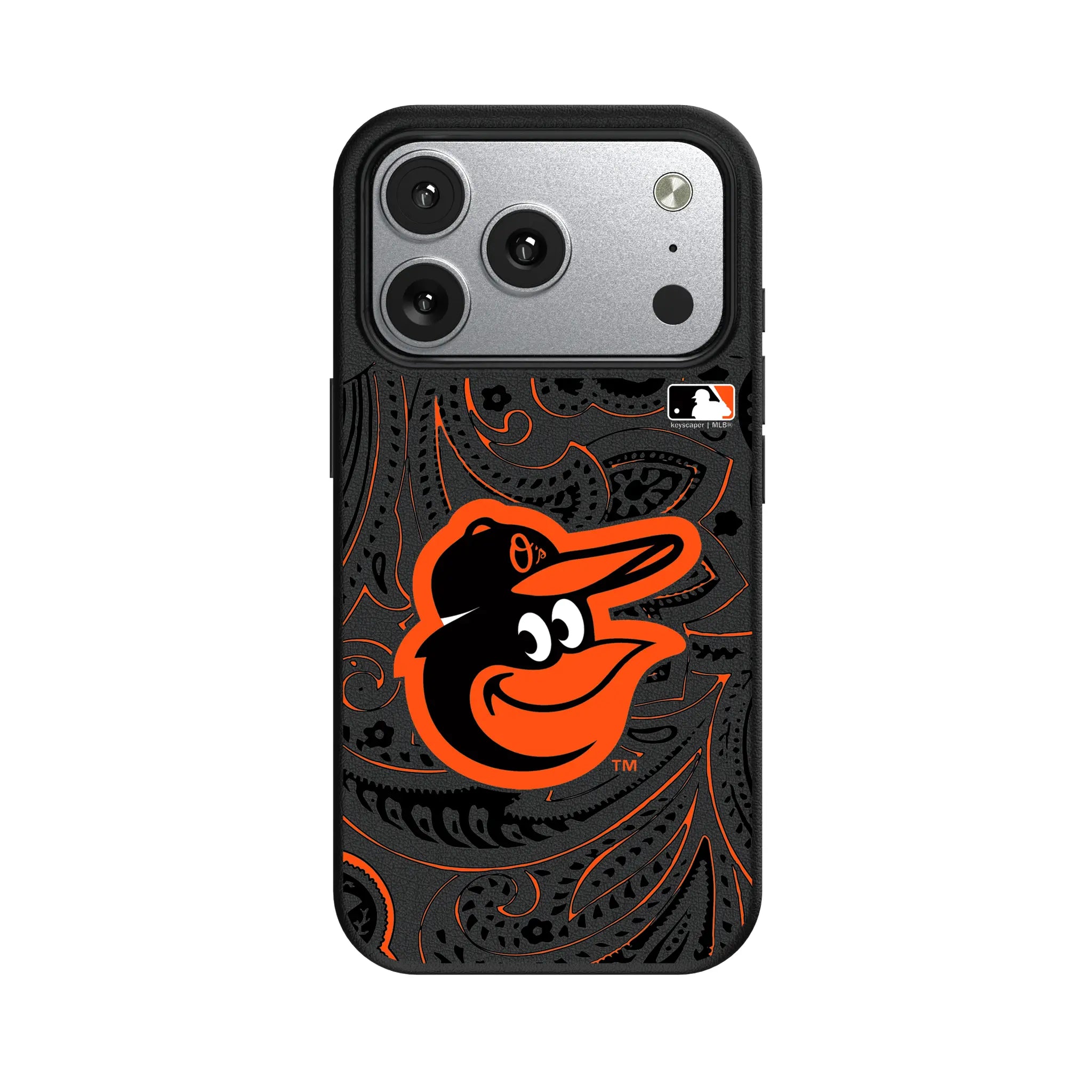 Baltimore Orioles Paisley iPhone MagSafe Compatible Phone Case for Apple iPhone#Device_iPhone 17 Pro