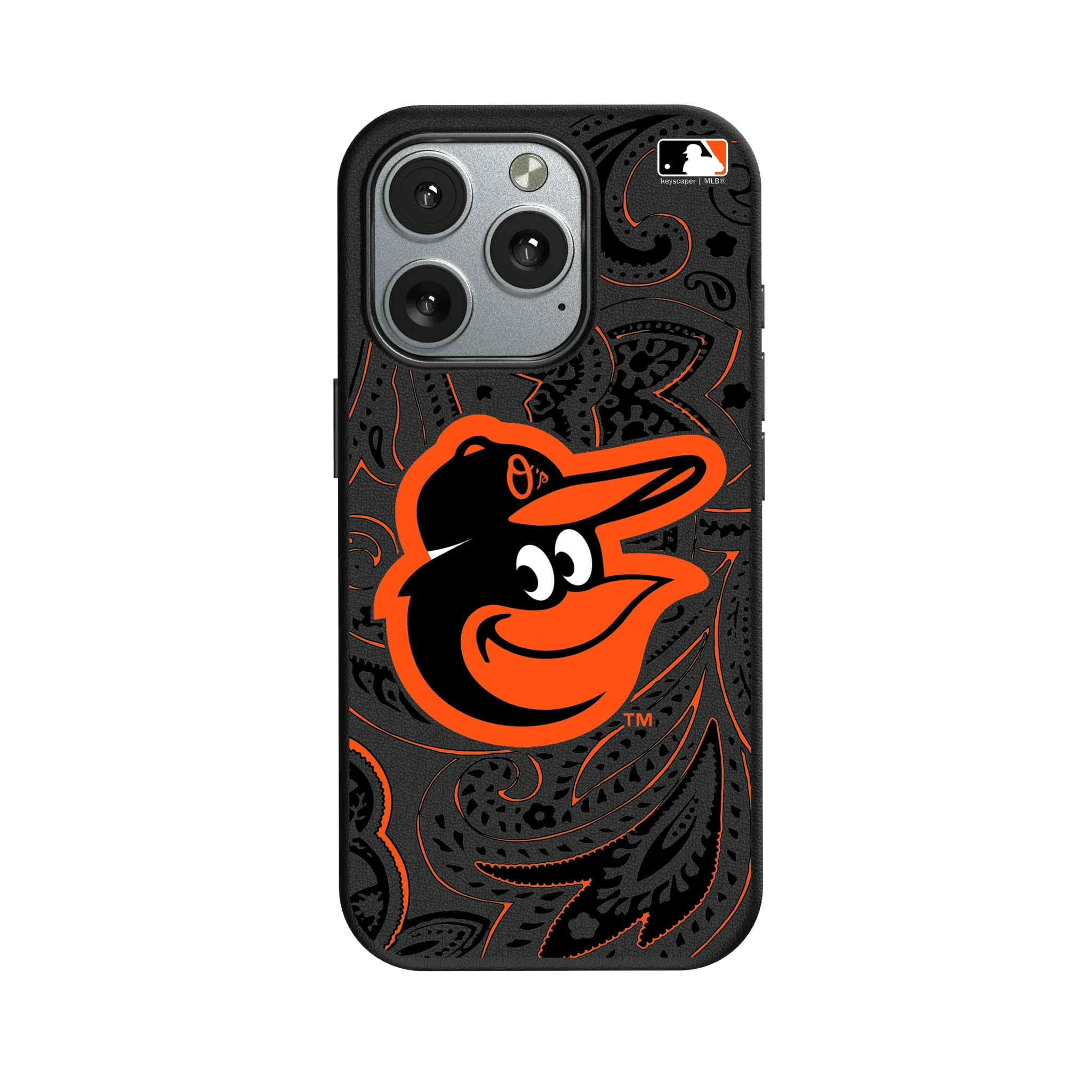 Baltimore Orioles Paisley iPhone MagSafe Compatible Phone Case for Apple iPhone