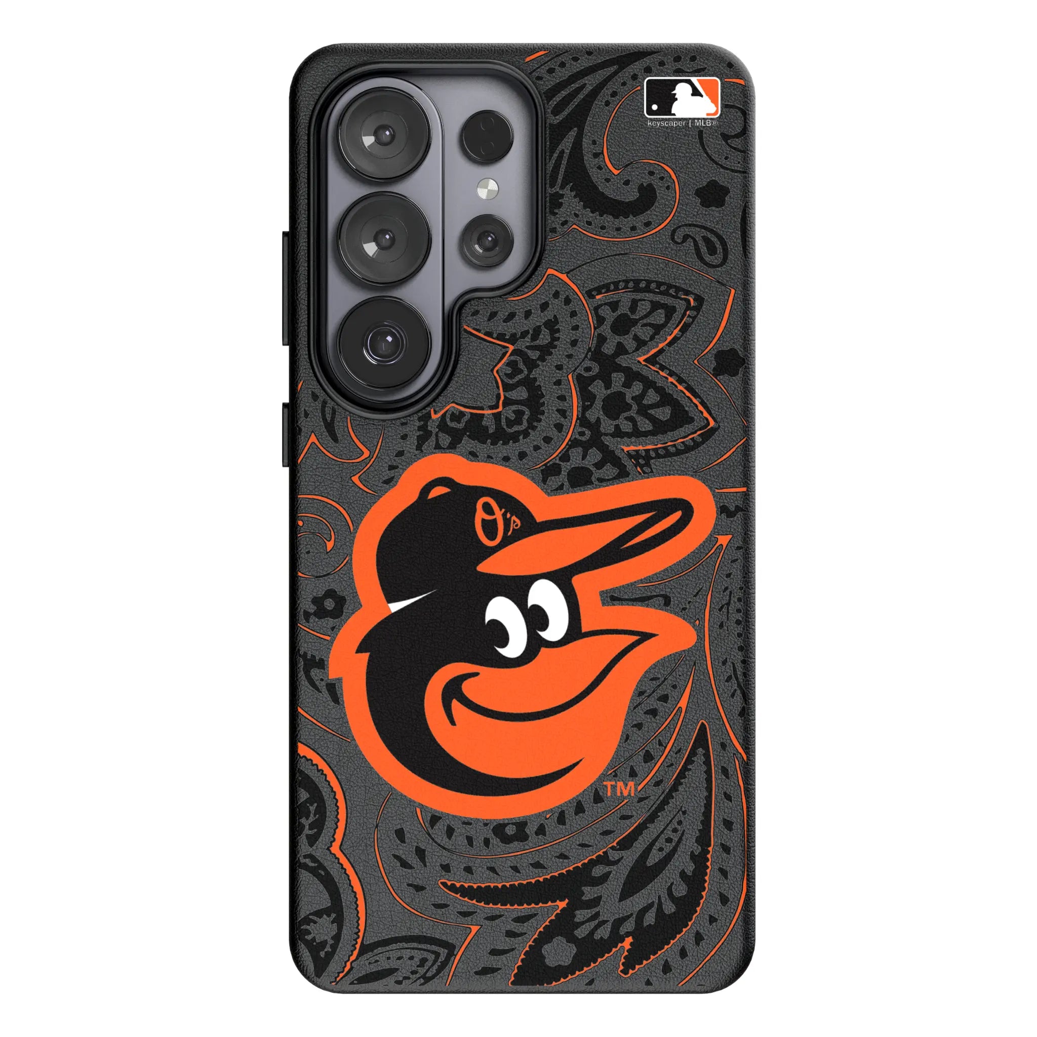 Baltimore Orioles Paisley Galaxy MagSafe Compatible Phone Case for Samsung Galaxy#Device_Galaxy S26 Ultra