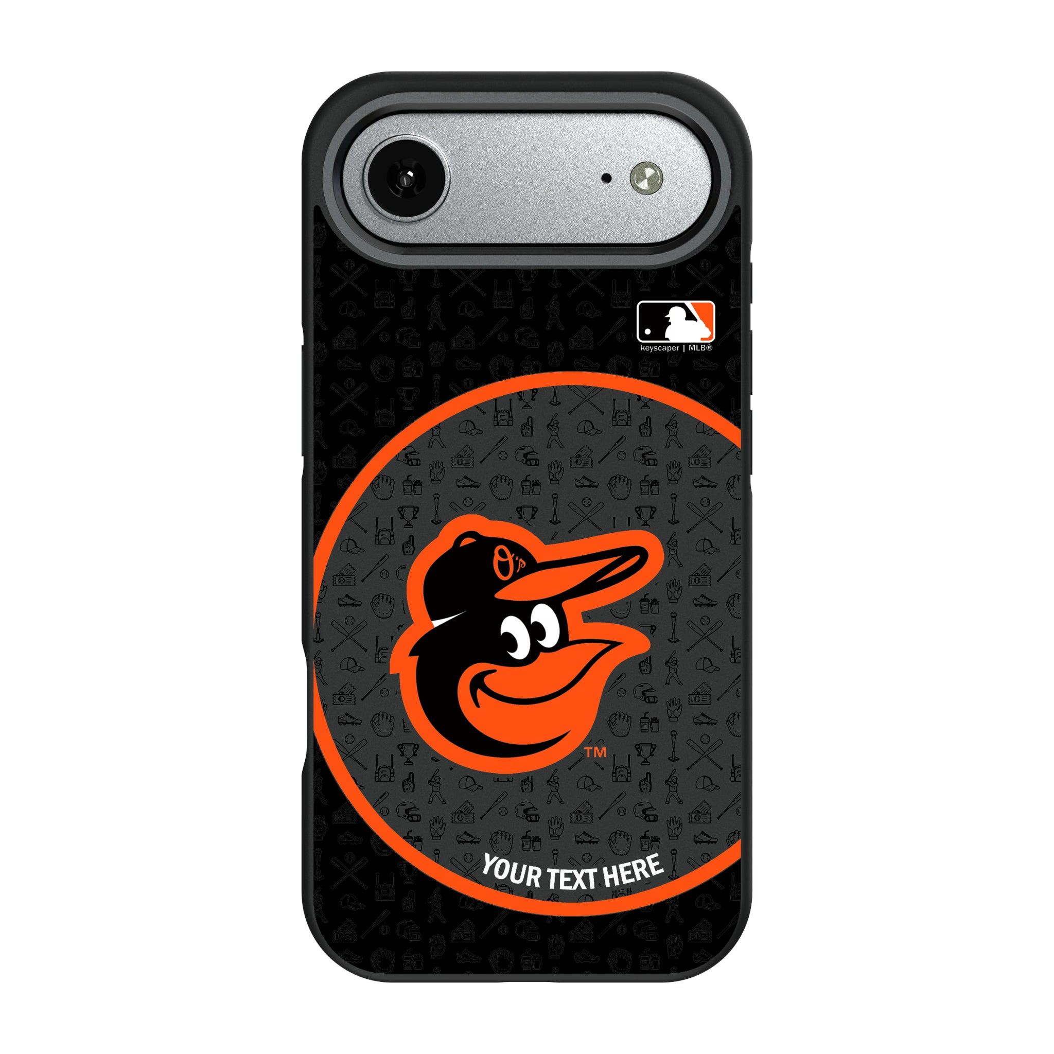 Baltimore Orioles Personalized Circle iPhone Bump Phone Case for Apple iPhone#Device_iPhone Air