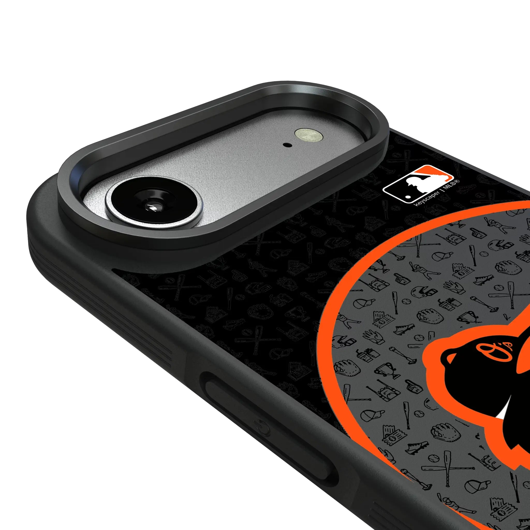 Baltimore Orioles Personalized Circle iPhone Bump Phone Case for Apple iPhone - Detail#Device_iPhone Air