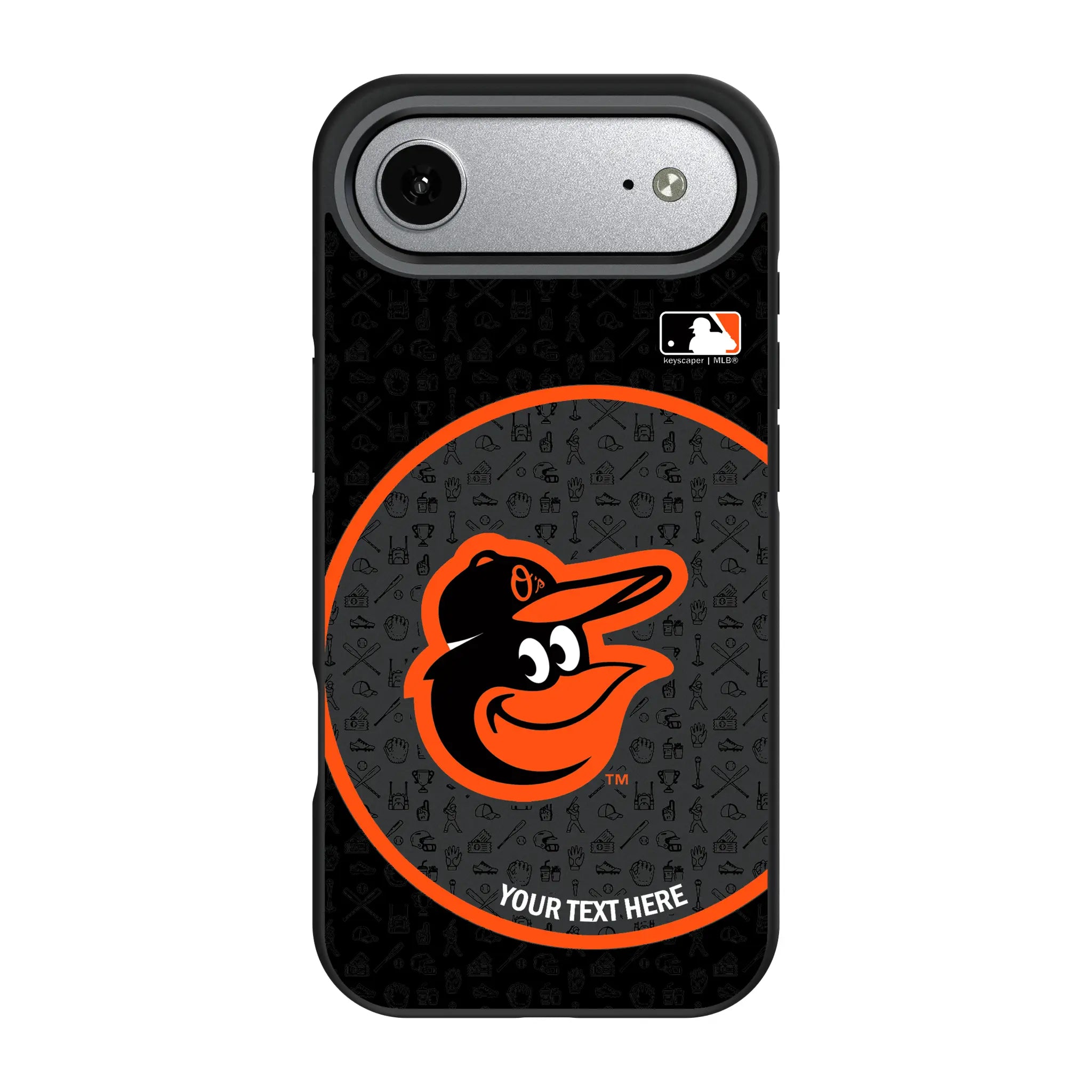 Baltimore Orioles Personalized Circle iPhone Bump Phone Case for Apple iPhone#Device_iPhone Air