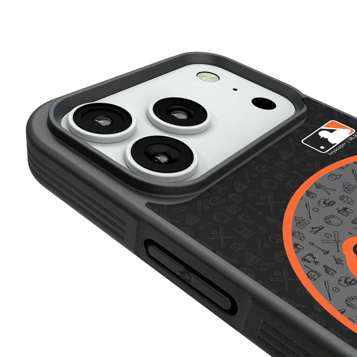 Baltimore Orioles Personalized Circle iPhone Bump Phone Case for Apple iPhone - Detail#Device_iPhone 18 Pro