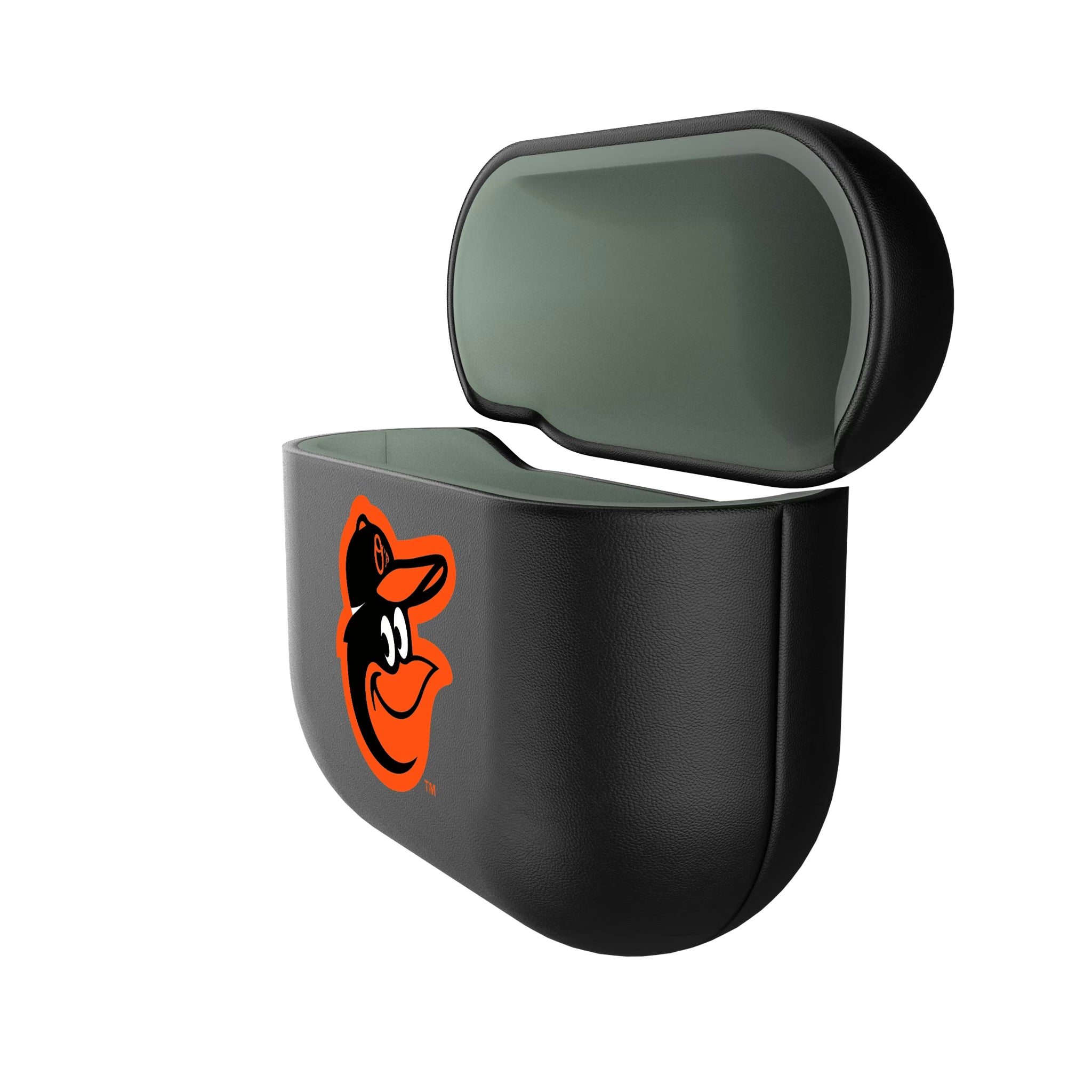 Baltimore Orioles Personalized Insignia AirPods AirPod Case Cover - Isometric View#Device_AirPods 4
