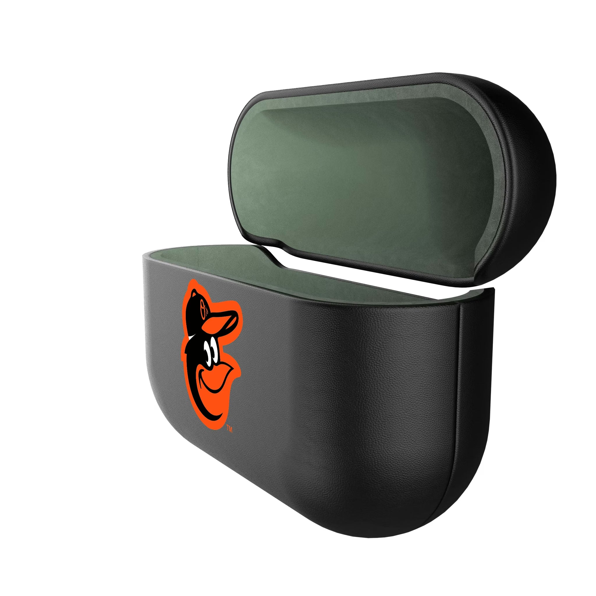 Baltimore Orioles Personalized Insignia AirPods AirPod Case Cover - Isometric View#Device_AirPods Pro 1st Gen