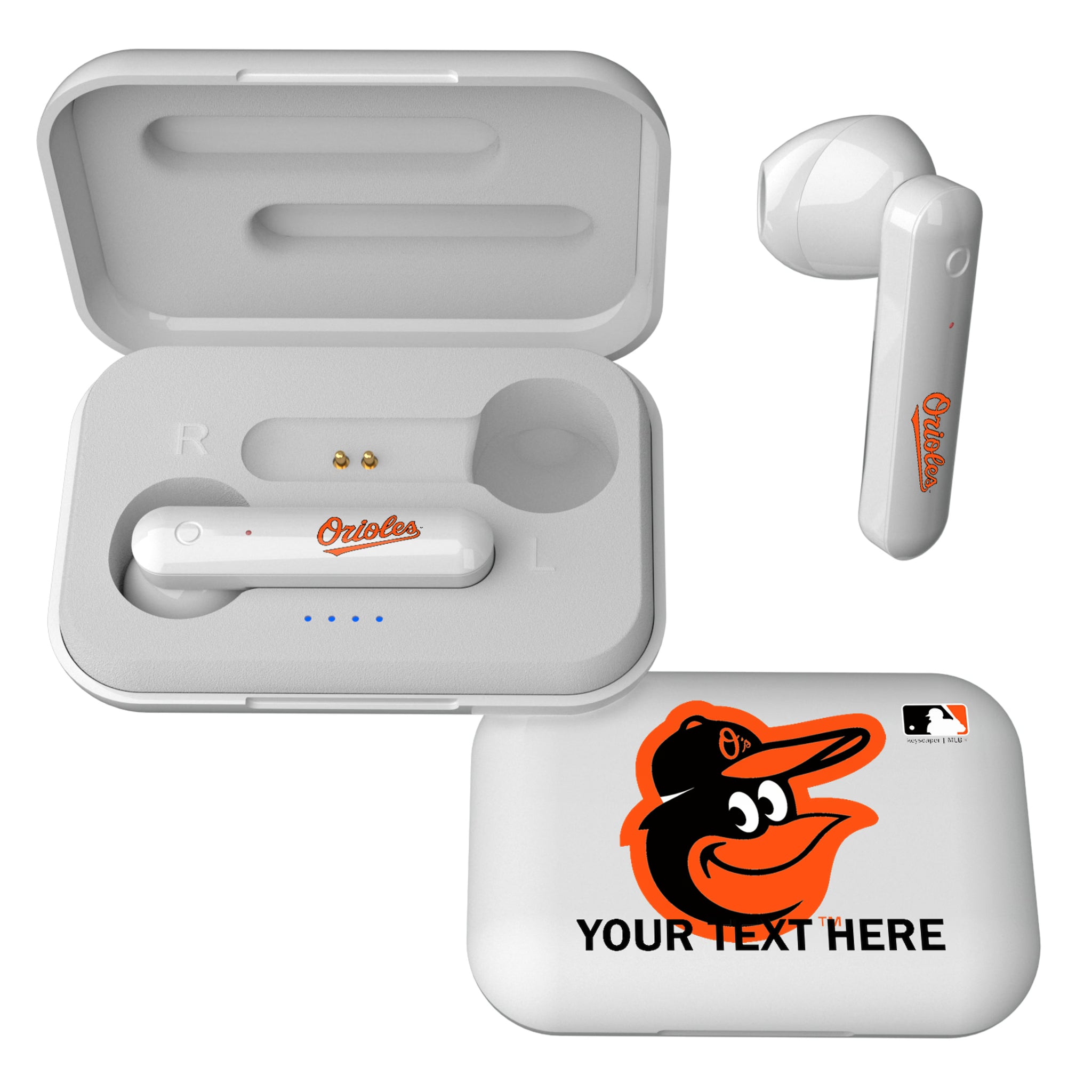 Baltimore Orioles Personalized Insignia Wireless TWS Earbuds
