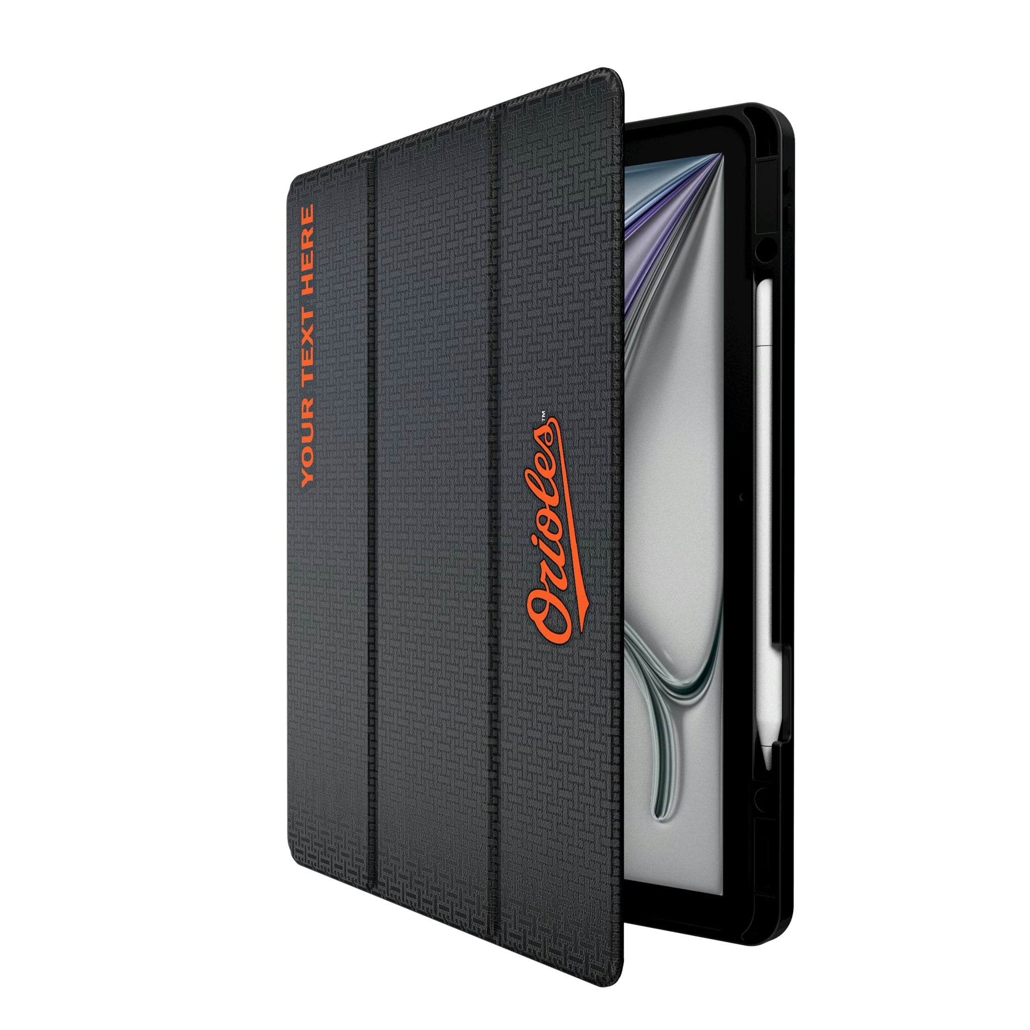 Baltimore Orioles Personalized Linen iPad Tablet Case for Apple iPad