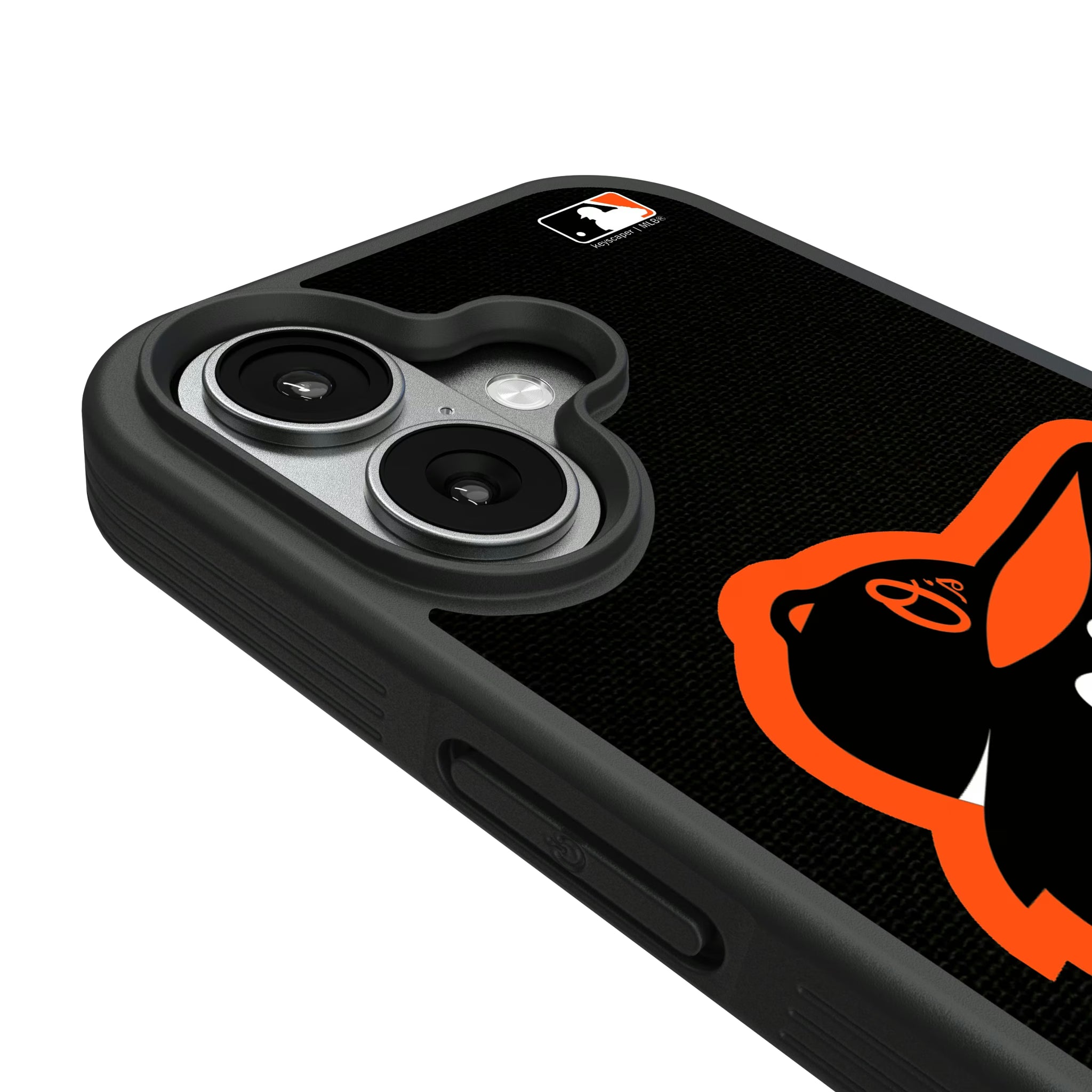 Baltimore Orioles Personalized Stripe iPhone Bump Phone Case for Apple iPhone - Detail#Device_iPhone 17