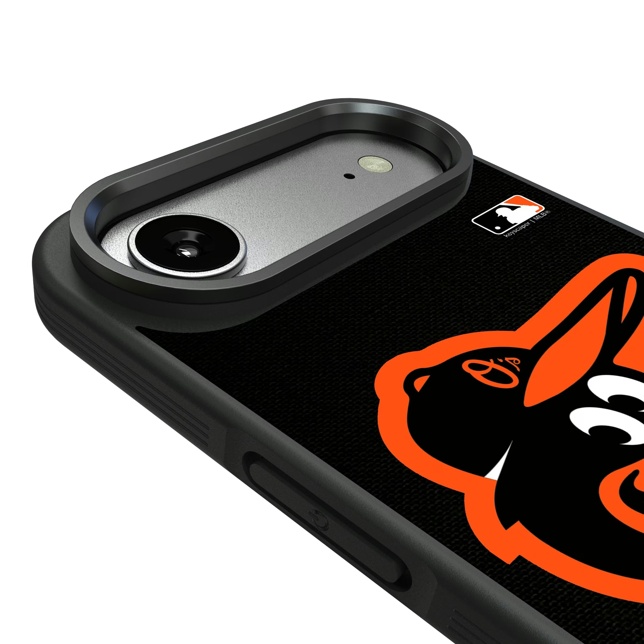 Baltimore Orioles Personalized Stripe iPhone Bump Phone Case for Apple iPhone - Detail#Device_iPhone Air