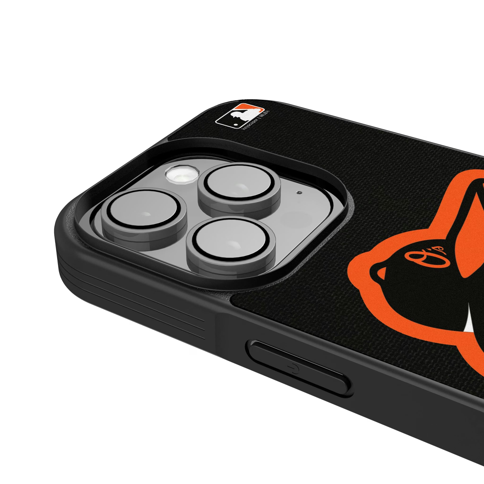 Baltimore Orioles Personalized Stripe iPhone Bump Phone Case for Apple iPhone - Detail