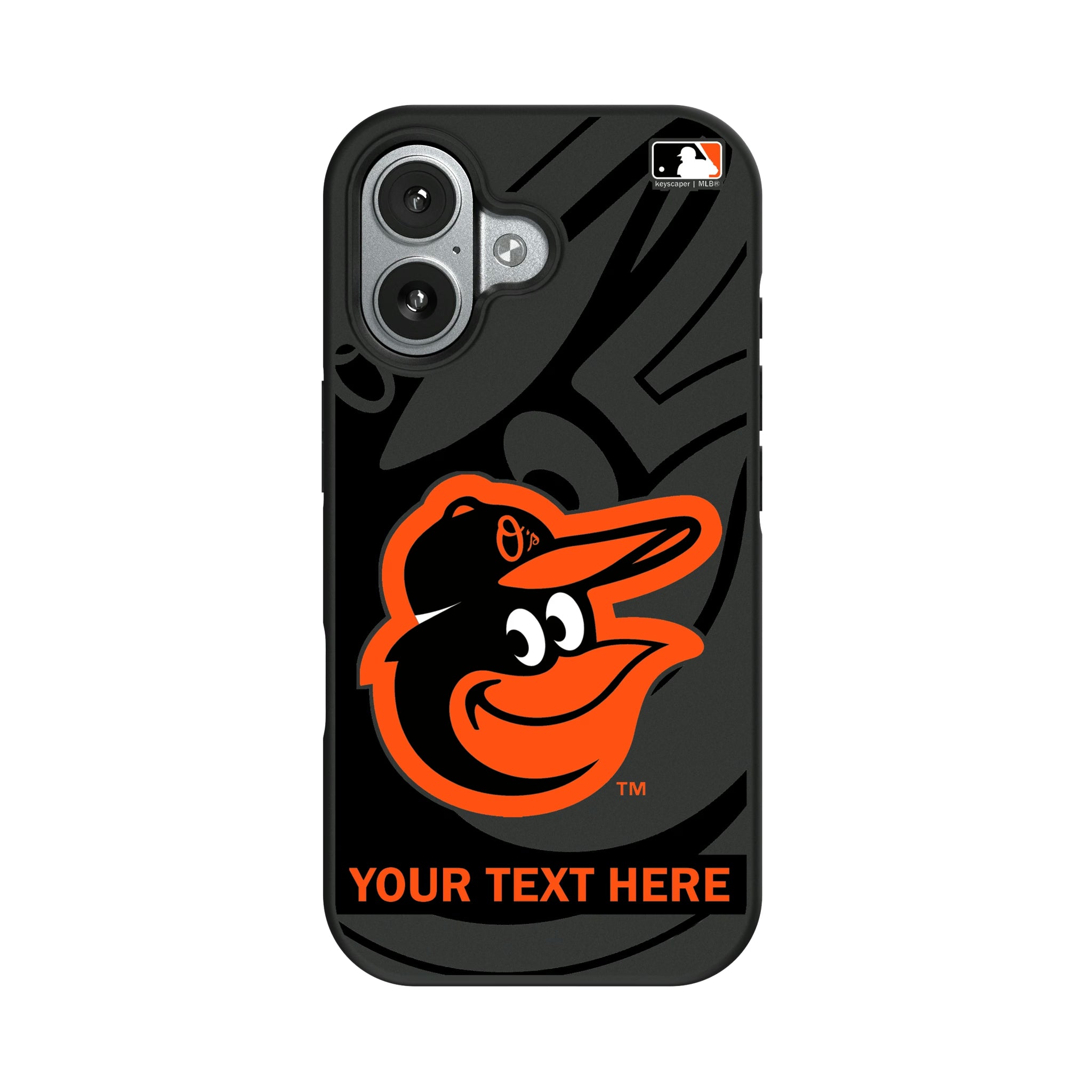 Baltimore Orioles Personalized Tilt iPhone Bump Phone Case for Apple iPhone#Device_iPhone 17