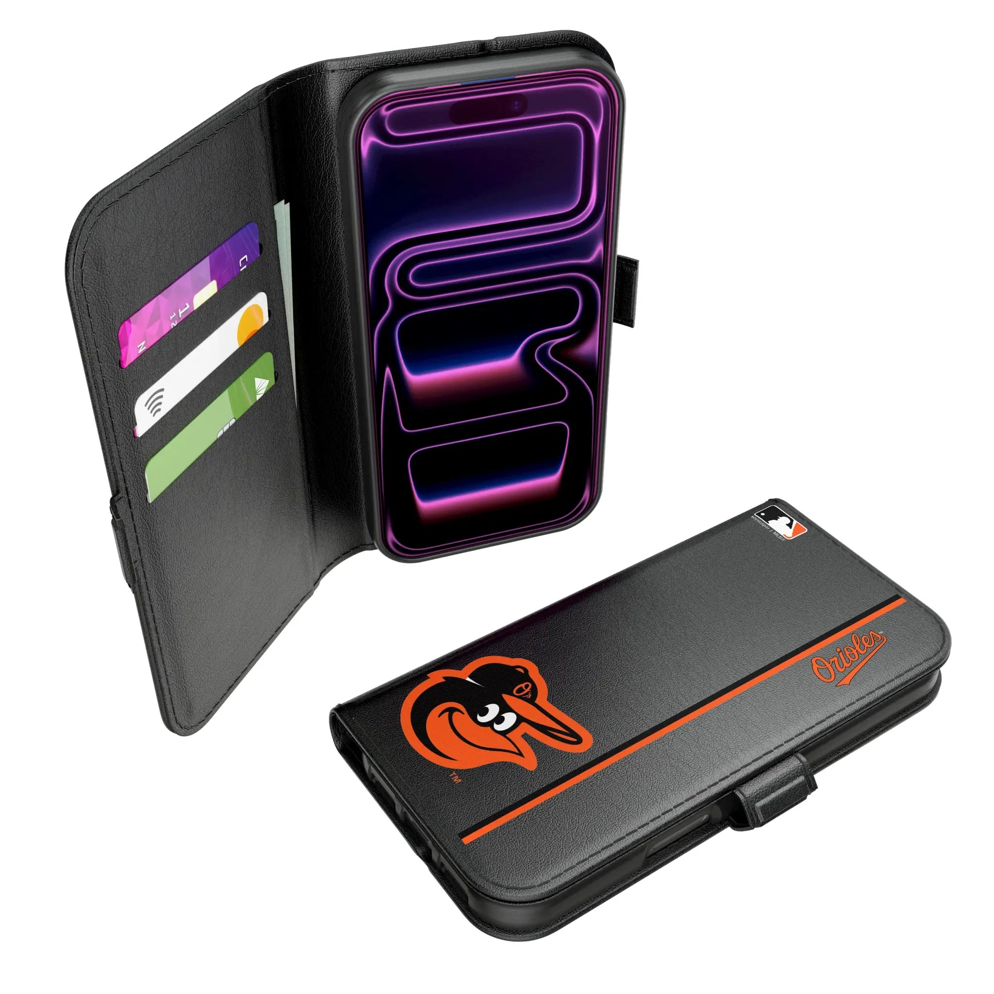 Baltimore Orioles Sidebar iPhone Folio Phone Case for Apple iPhone#Device_iPhone 17 Pro