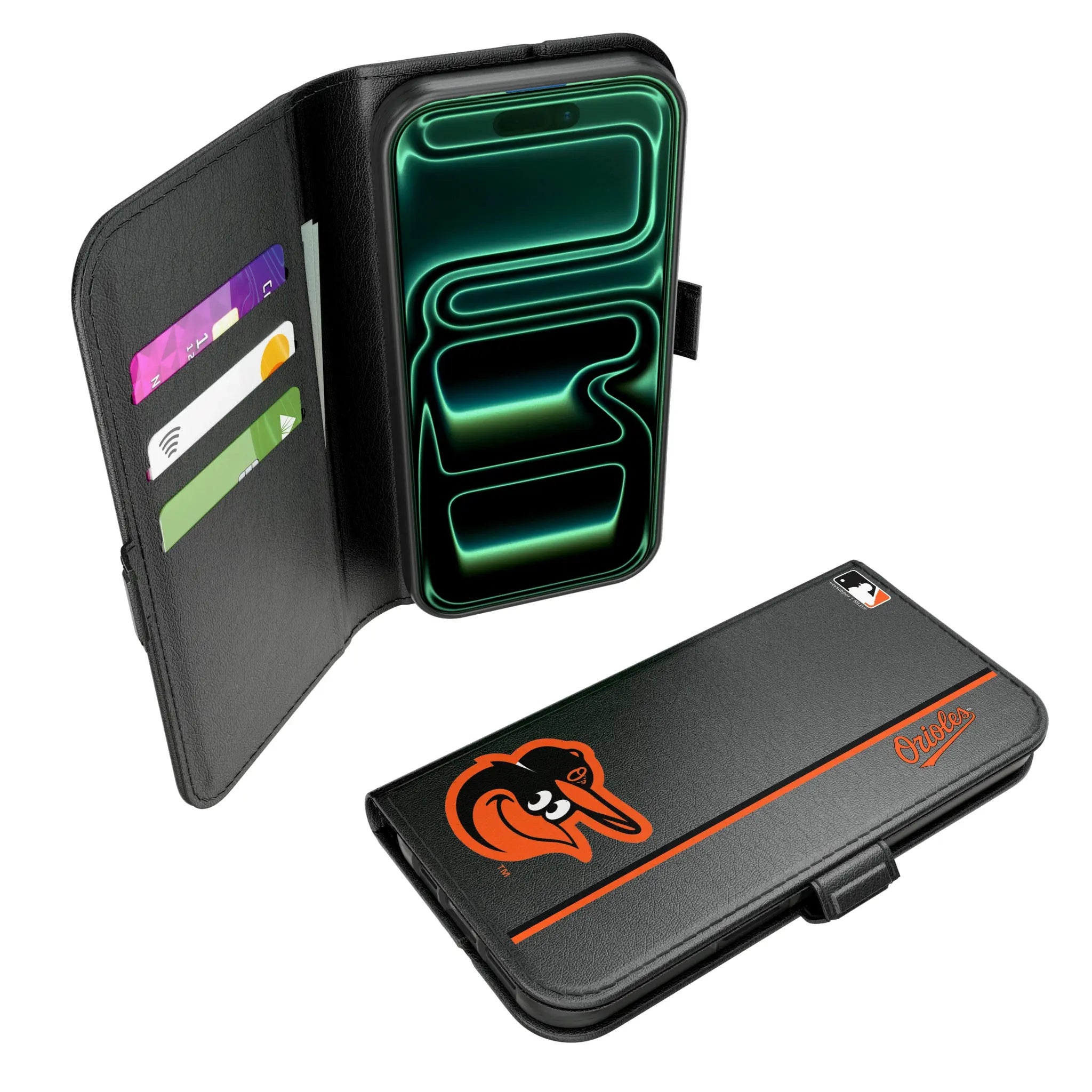 Baltimore Orioles Sidebar iPhone Folio Phone Case for Apple iPhone#Device_iPhone 17