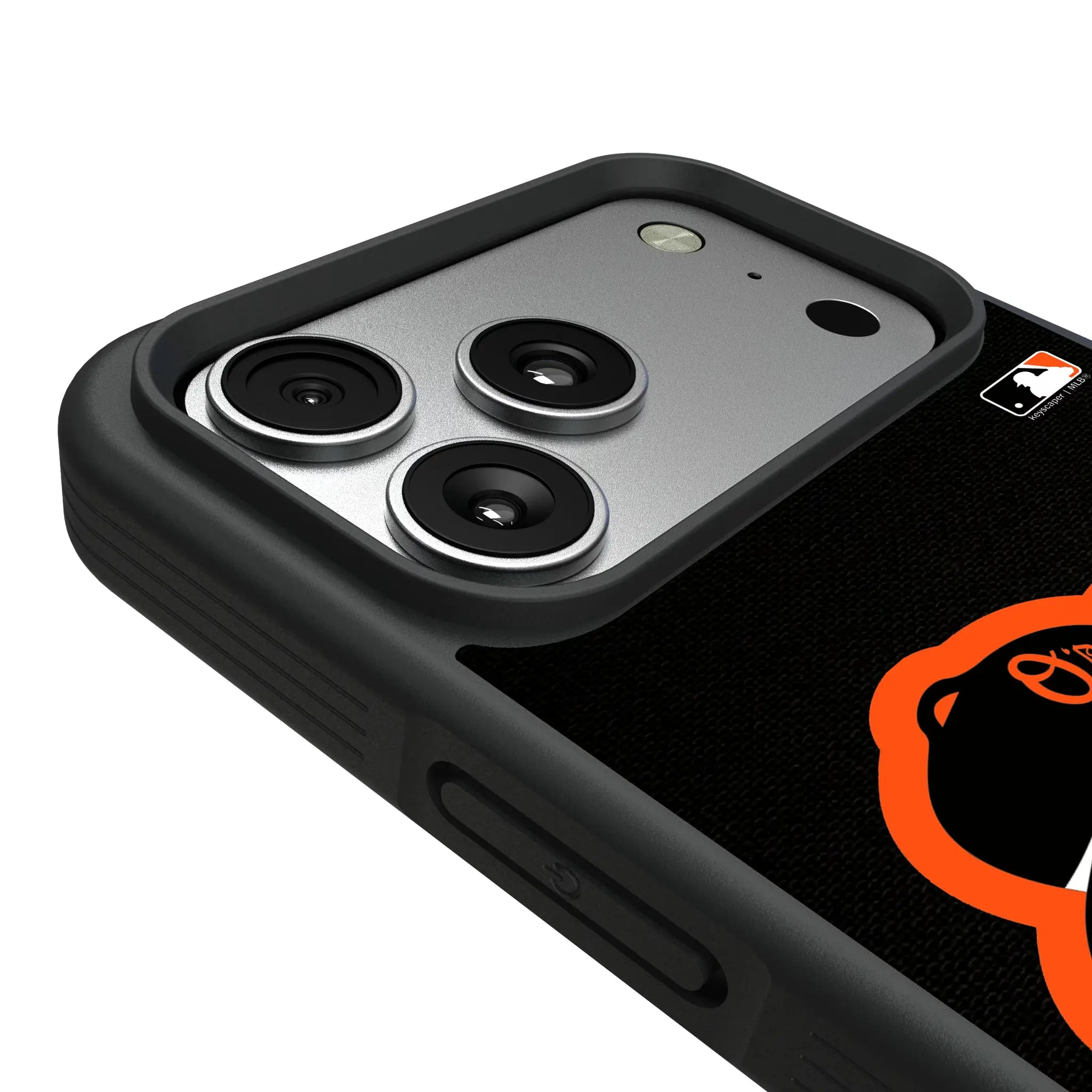 Baltimore Orioles Solid iPhone Bump Phone Case for Apple iPhone - Detail#Device_iPhone 17 Pro Max