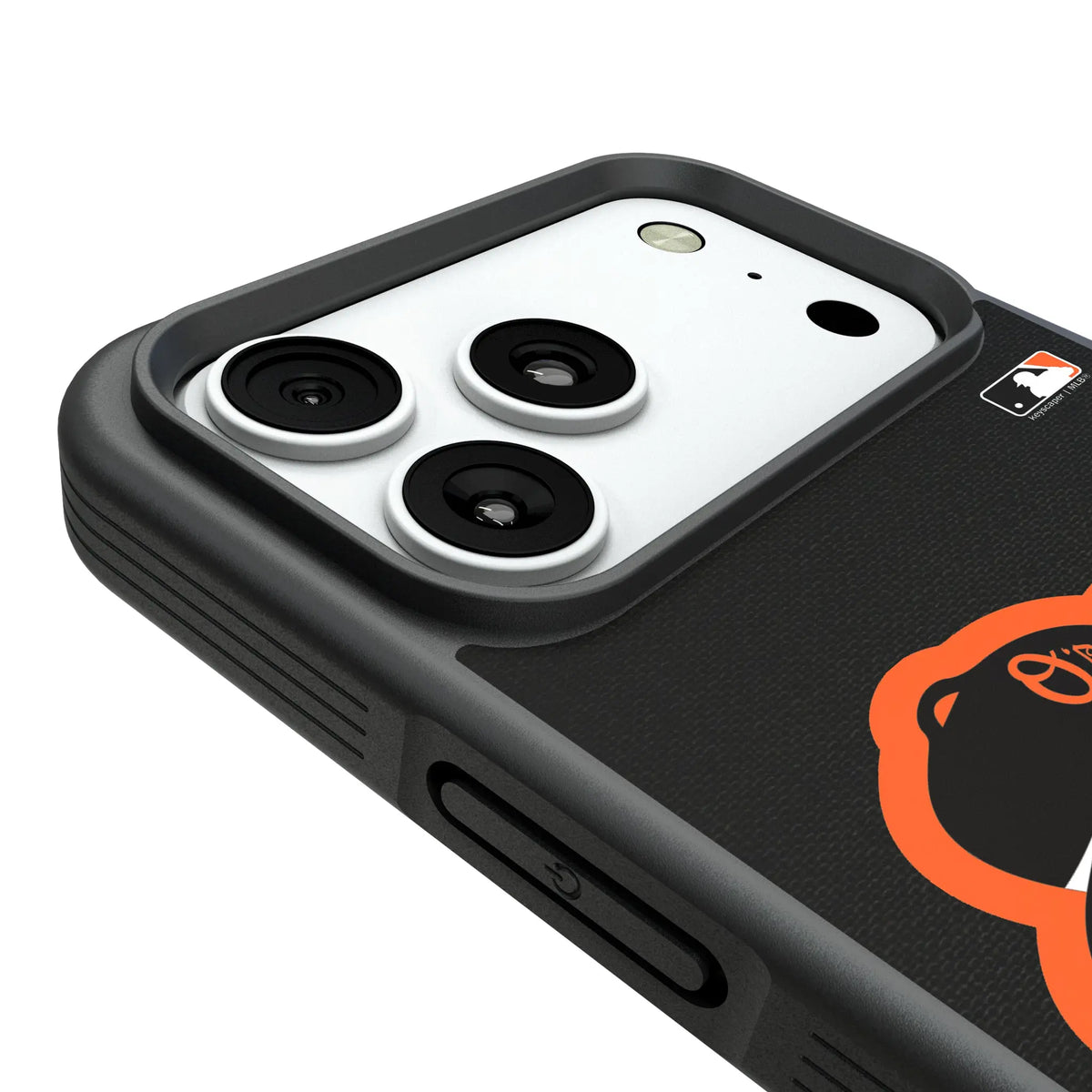 Baltimore Orioles Solid iPhone Bump Phone Case for Apple iPhone - Detail#Device_iPhone 18 Pro Max