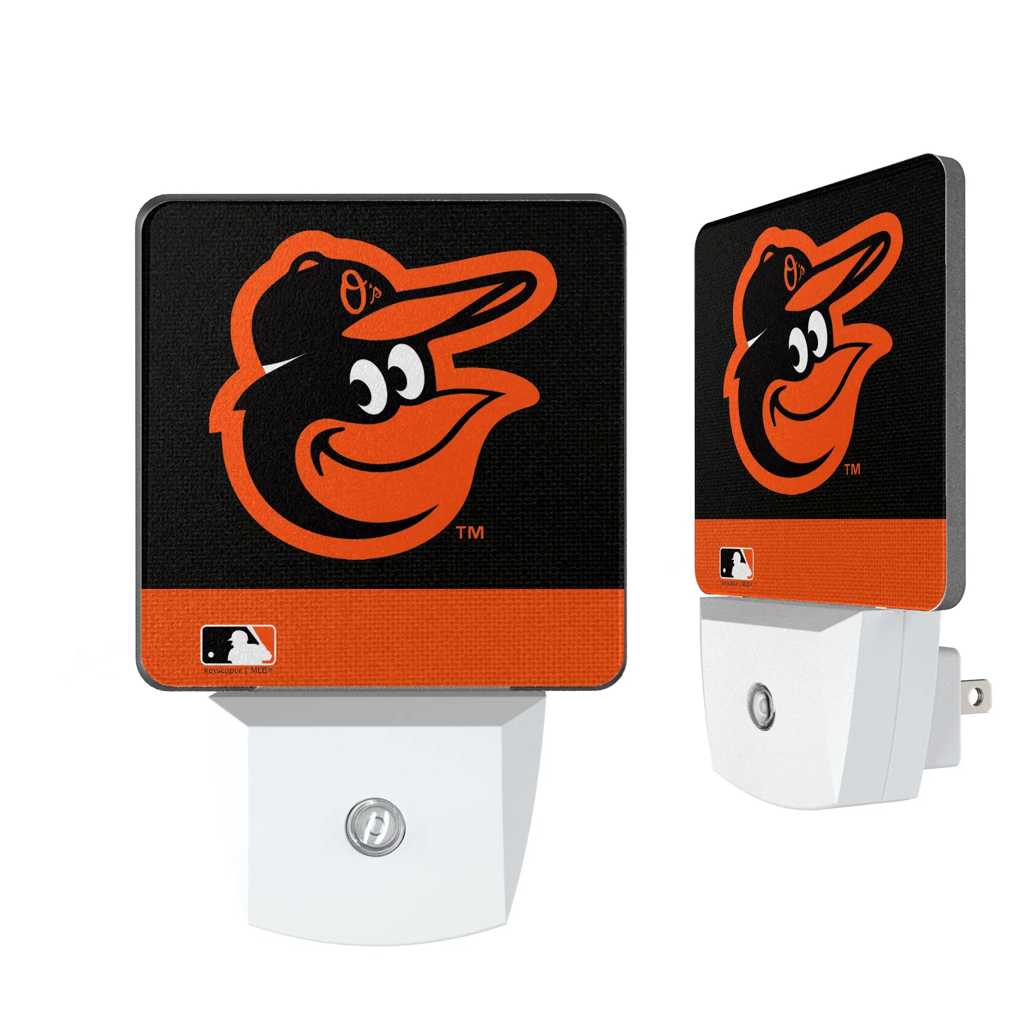 Baltimore Orioles Stripe Night Light 2-Pack