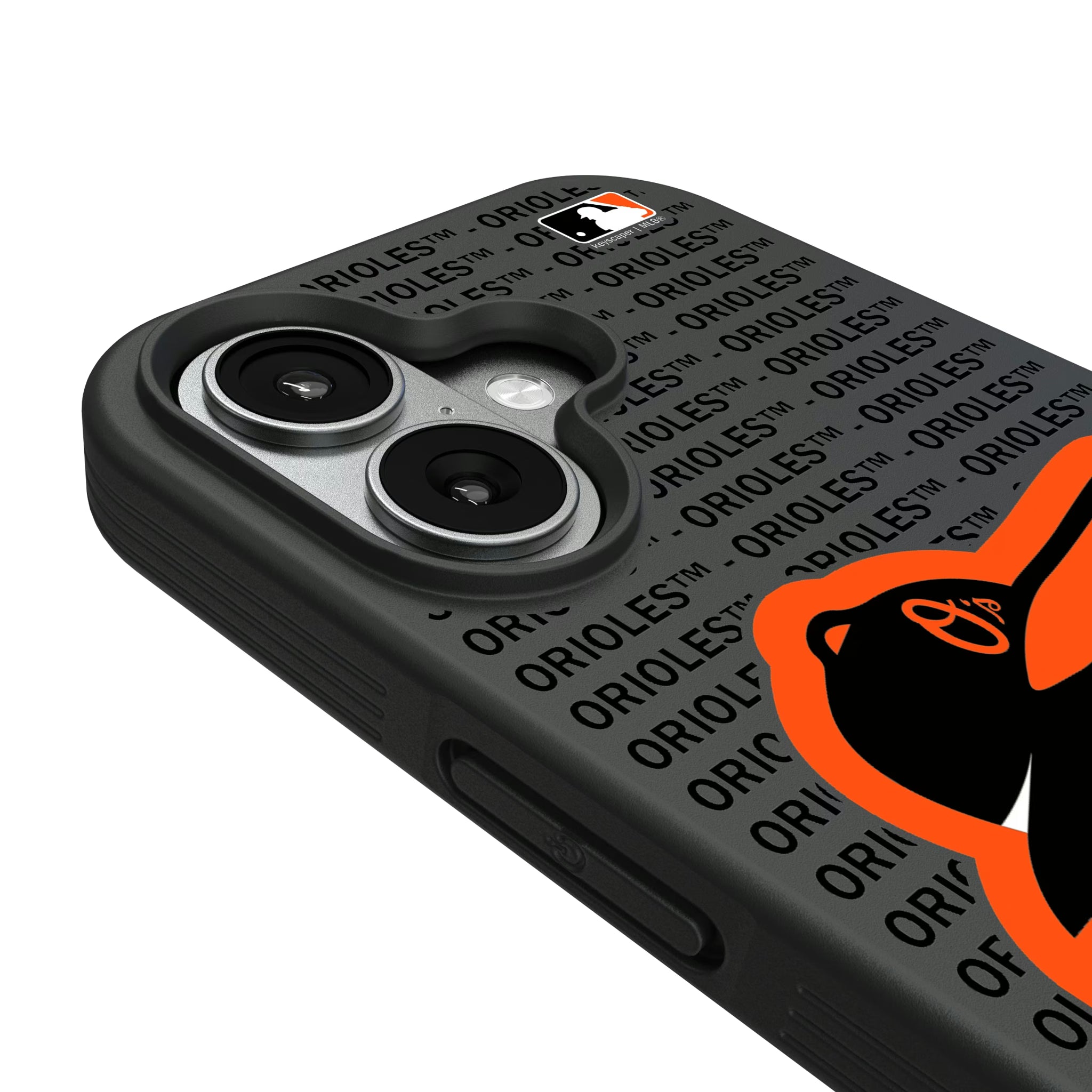 Baltimore Orioles Text Backdrop iPhone Bump Phone Case for Apple iPhone - Detail#Device_iPhone 17