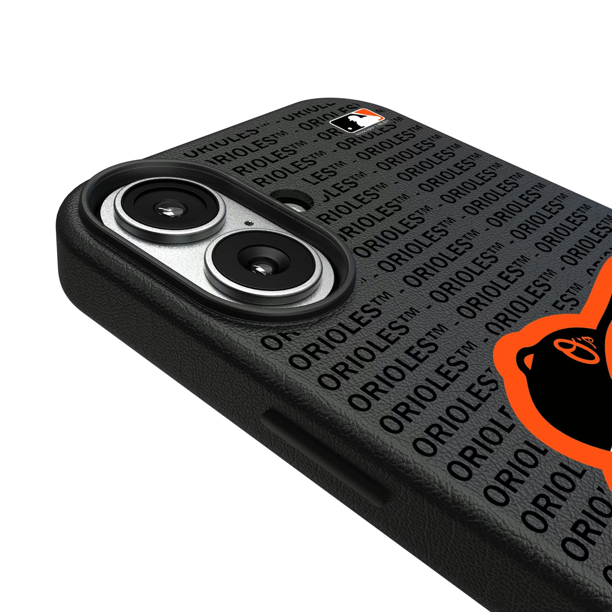 Baltimore Orioles Text Backdrop iPhone MagSafe Compatible Phone Case for Apple iPhone - Detail#Device_iPhone 17