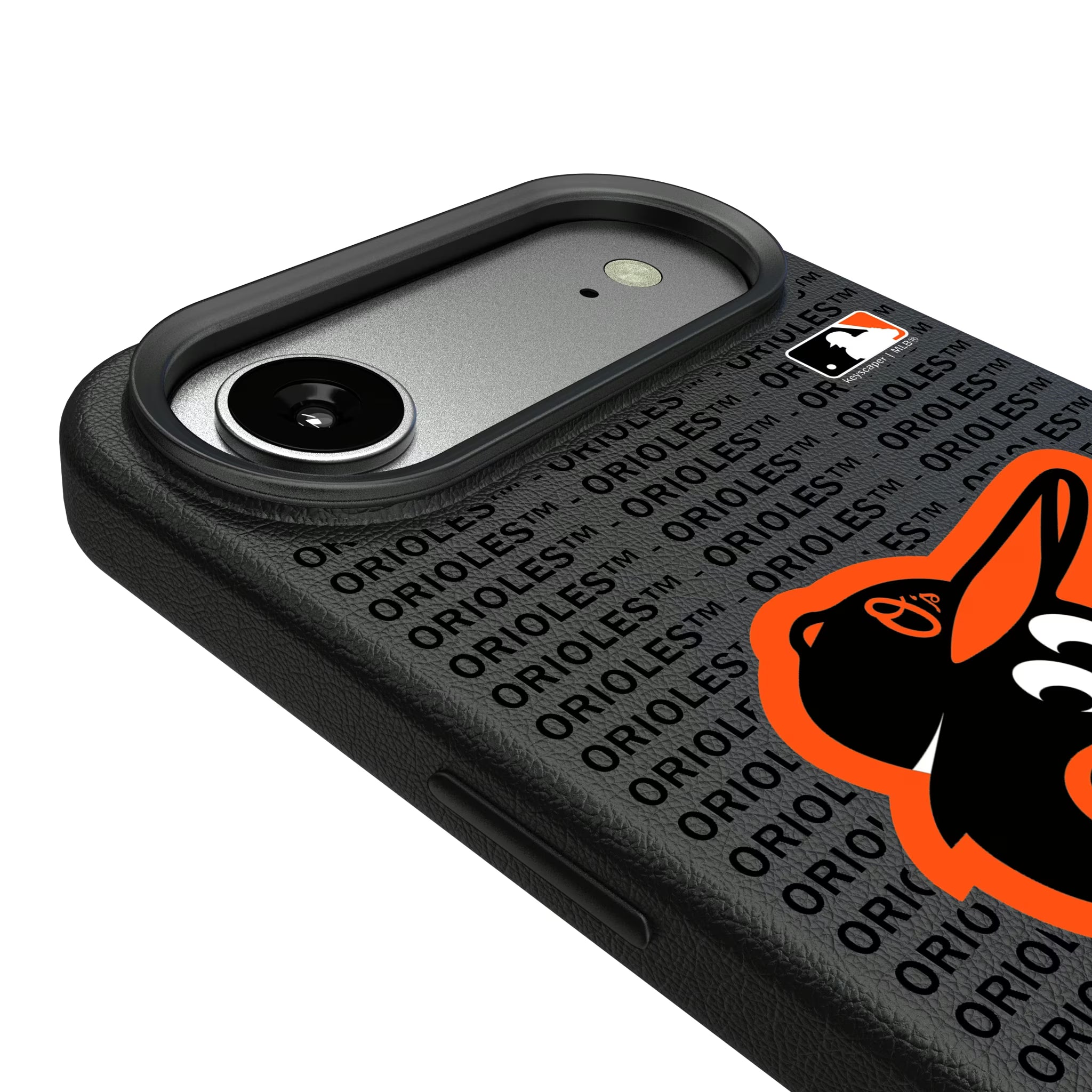 Baltimore Orioles Text Backdrop iPhone MagSafe Compatible Phone Case for Apple iPhone - Detail#Device_iPhone Air