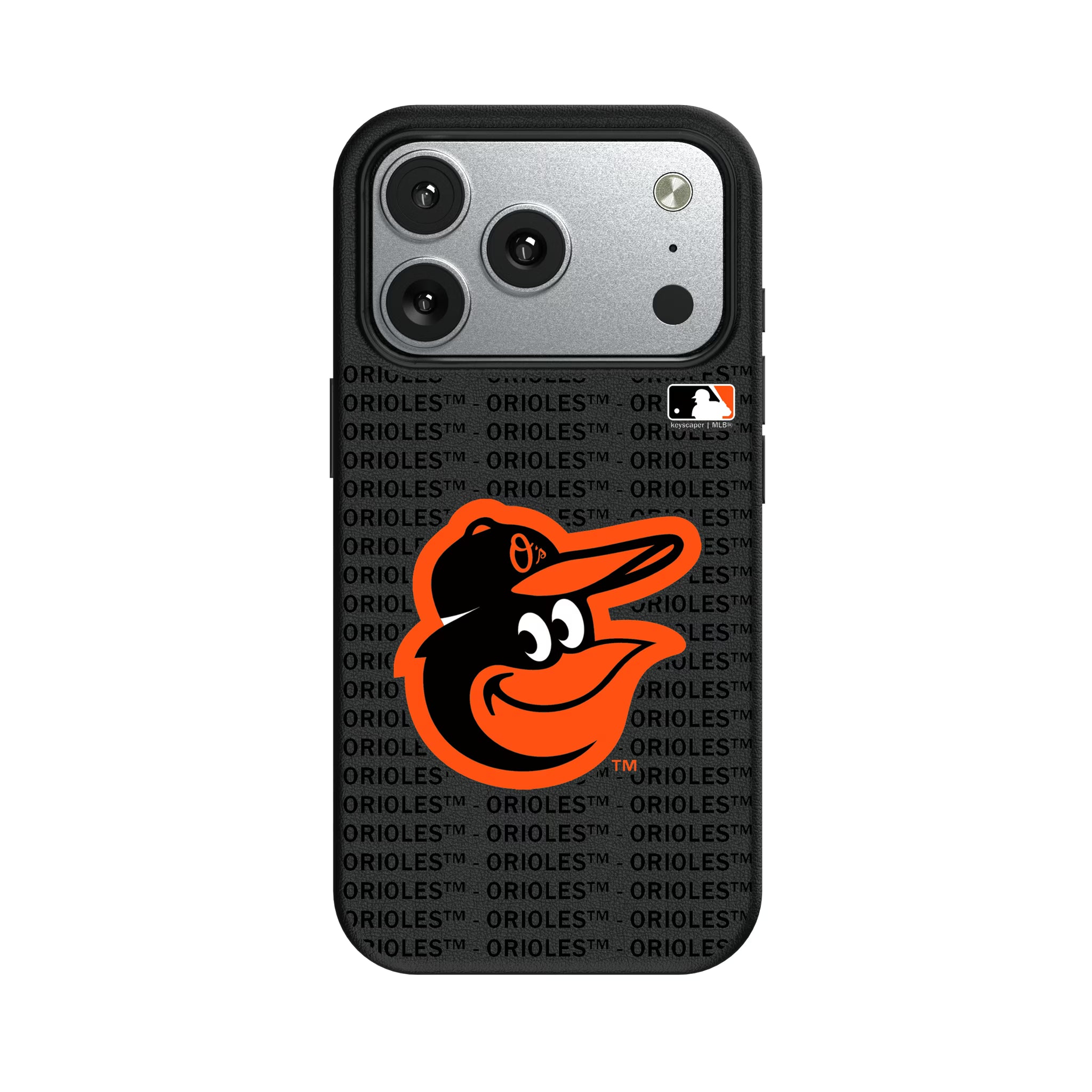 Baltimore Orioles Text Backdrop iPhone MagSafe Compatible Phone Case for Apple iPhone#Device_iPhone 17 Pro