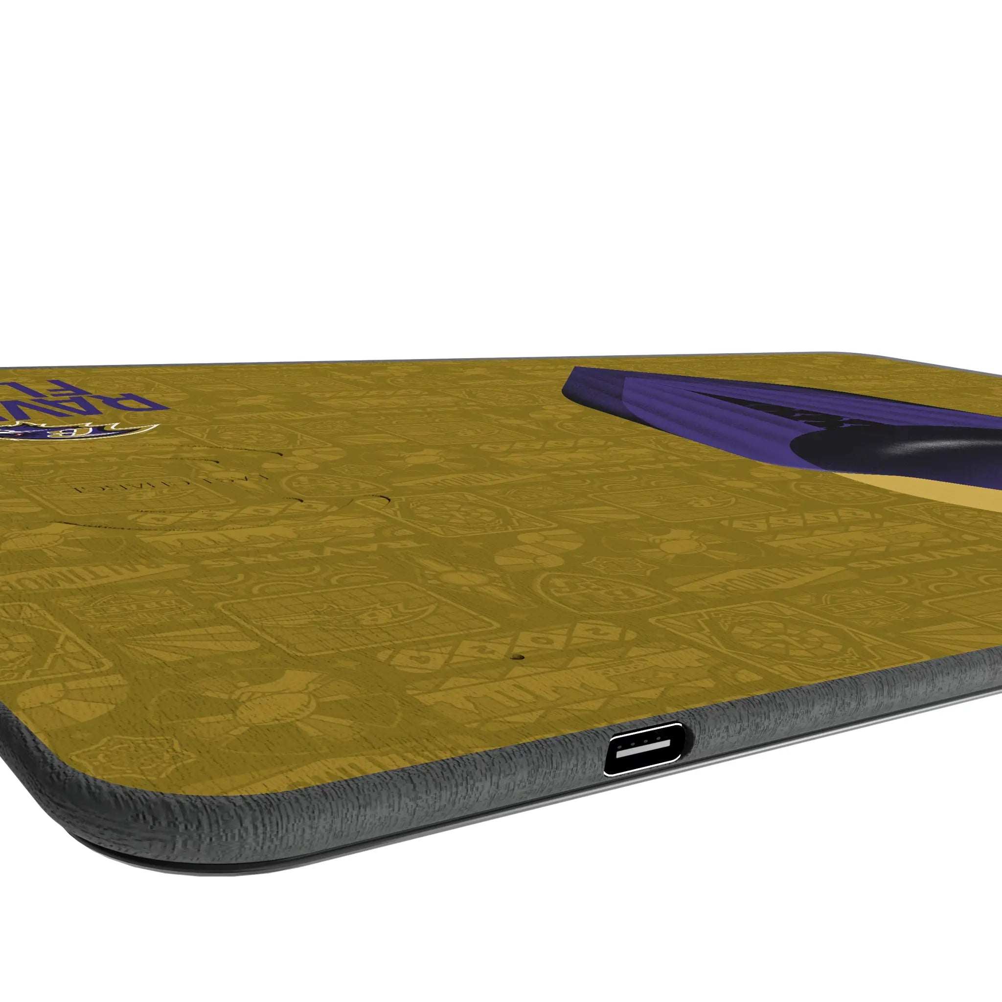 Baltimore Ravens Deco 15-Watt Wireless Charger and Mouse Pad