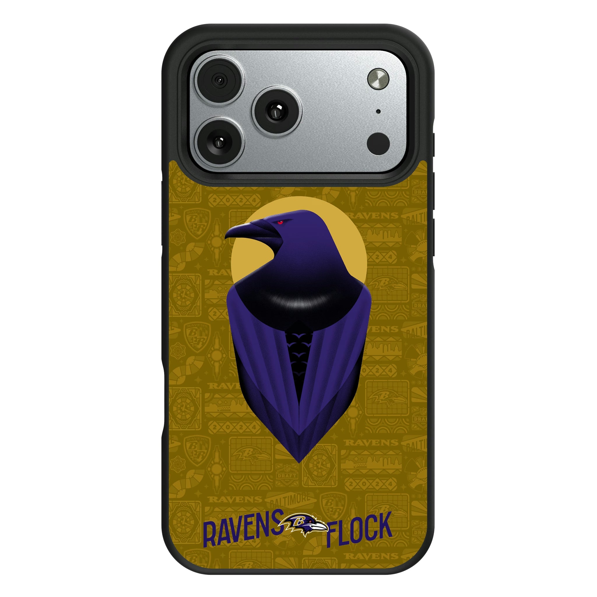 Baltimore Ravens Deco iPhone Bump Phone Case for Apple iPhone#Device_iPhone 17 Pro Max