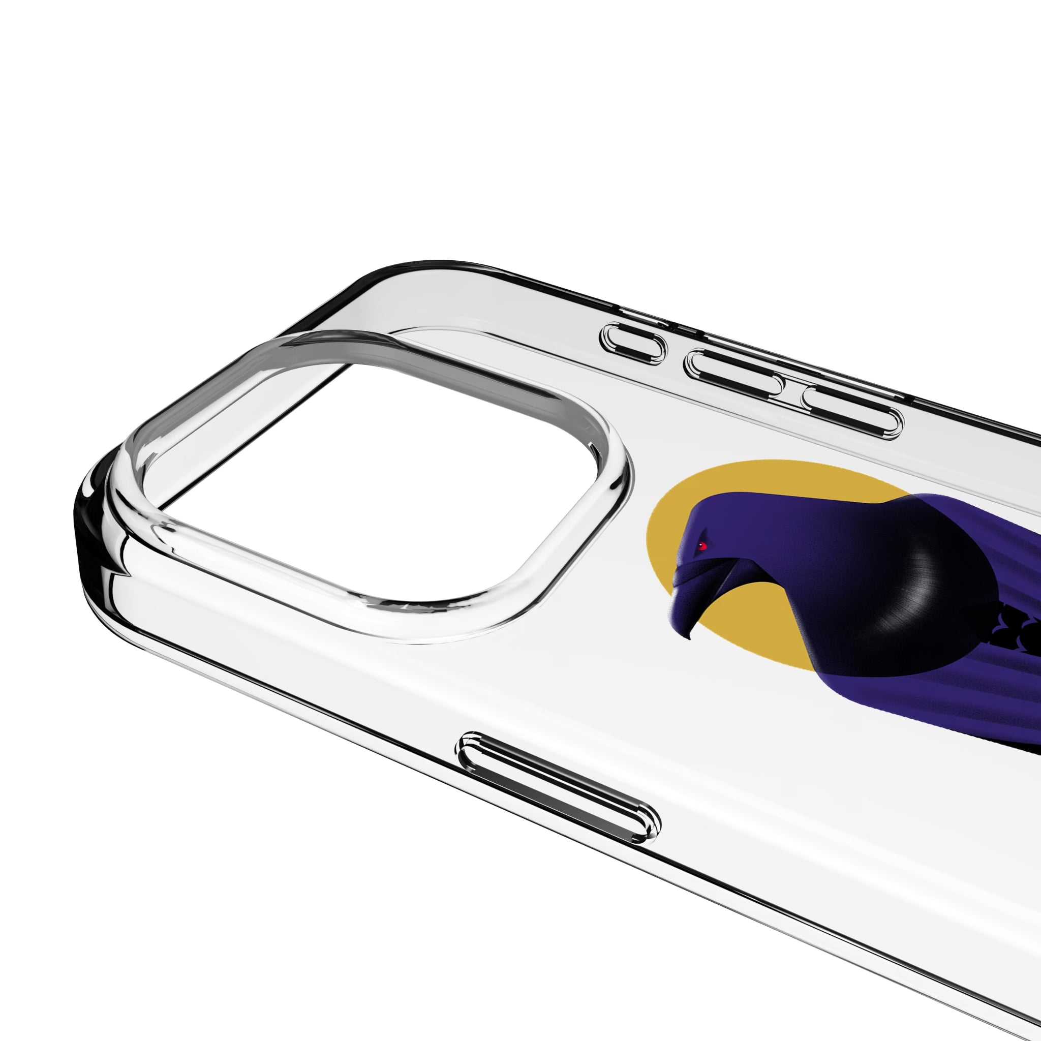 Baltimore Ravens Deco iPhone Clear Phone Case for Apple iPhone - Detail