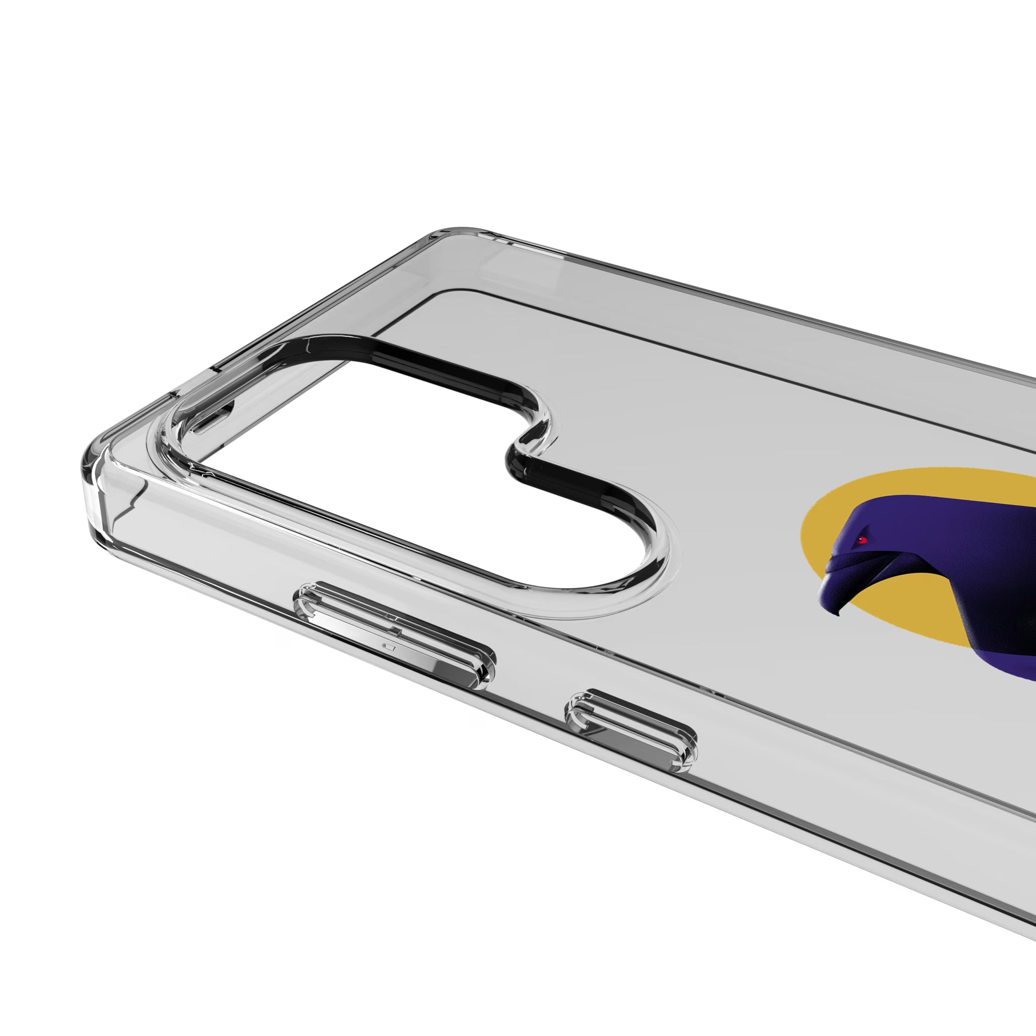 Baltimore Ravens Deco Galaxy Clear Phone Case for Samsung Galaxy - Detail