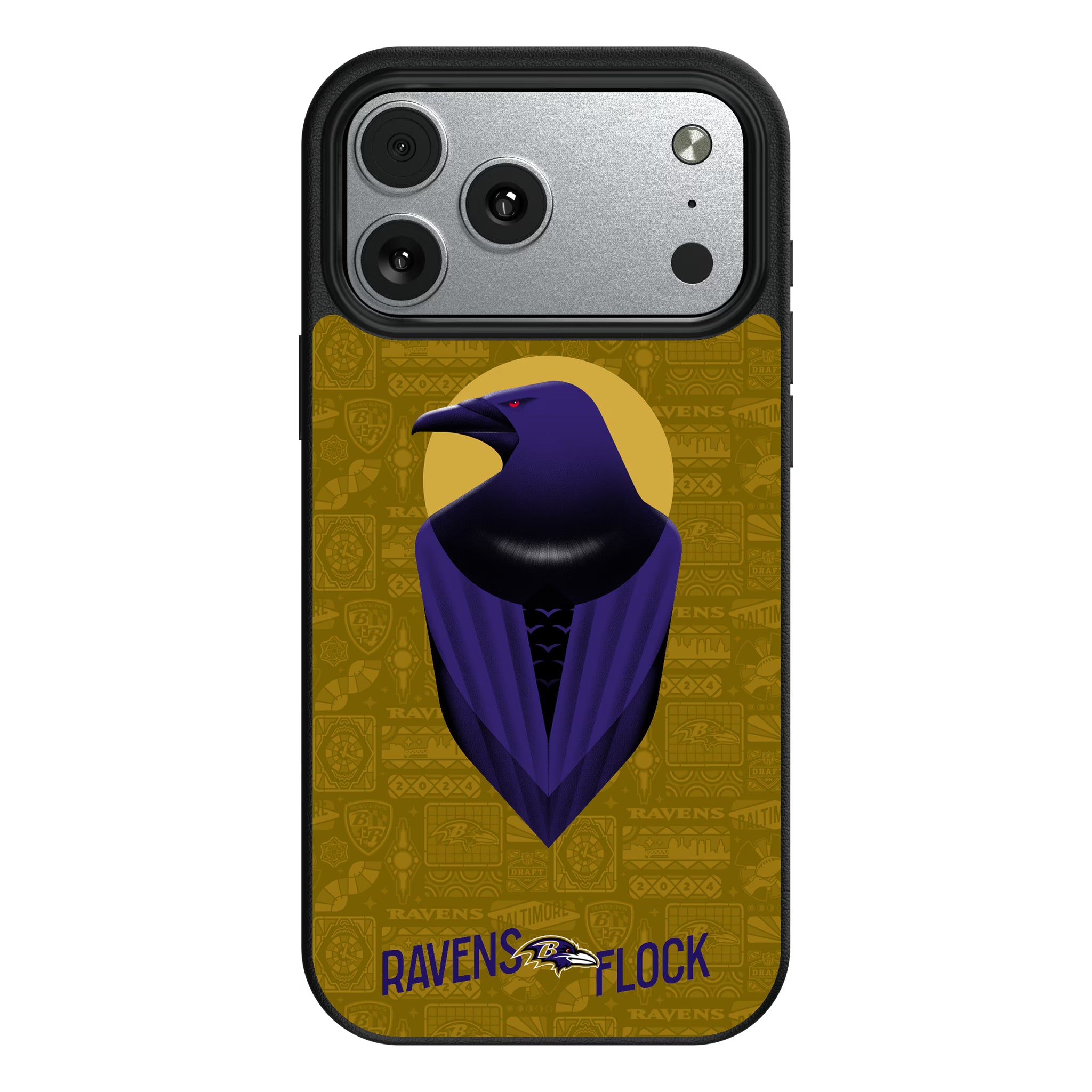 Baltimore Ravens Deco iPhone MagSafe Compatible Phone Case for Apple iPhone#Device_iPhone 17 Pro Max